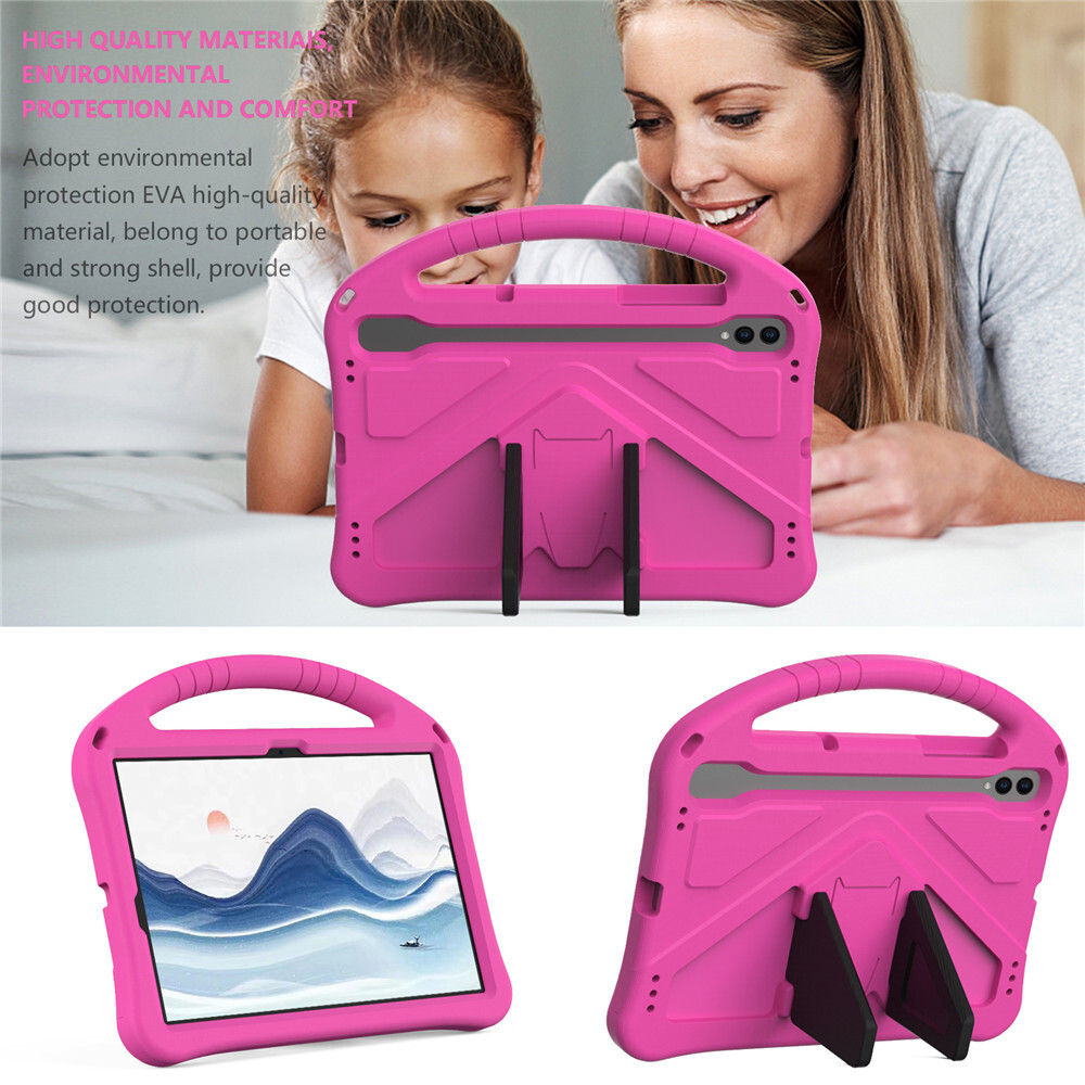 Case Kids EVA Shockproof Safe Handle Cover For Samsung Galaxy Tab S7 S8 S9 Plus