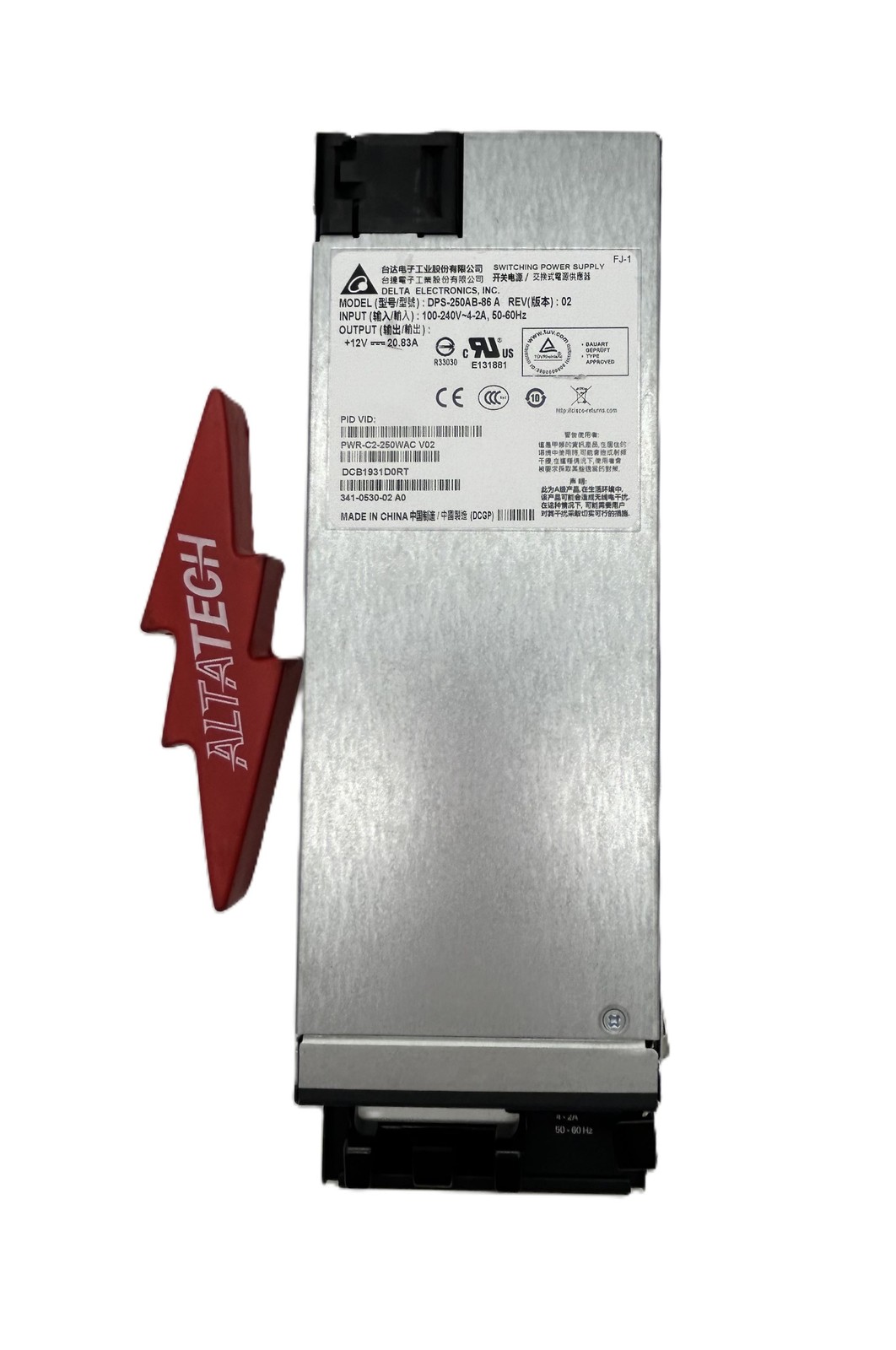 Cisco PWR-C2-640WAC 640W AC CONFIG 2 POWER SUPPLY