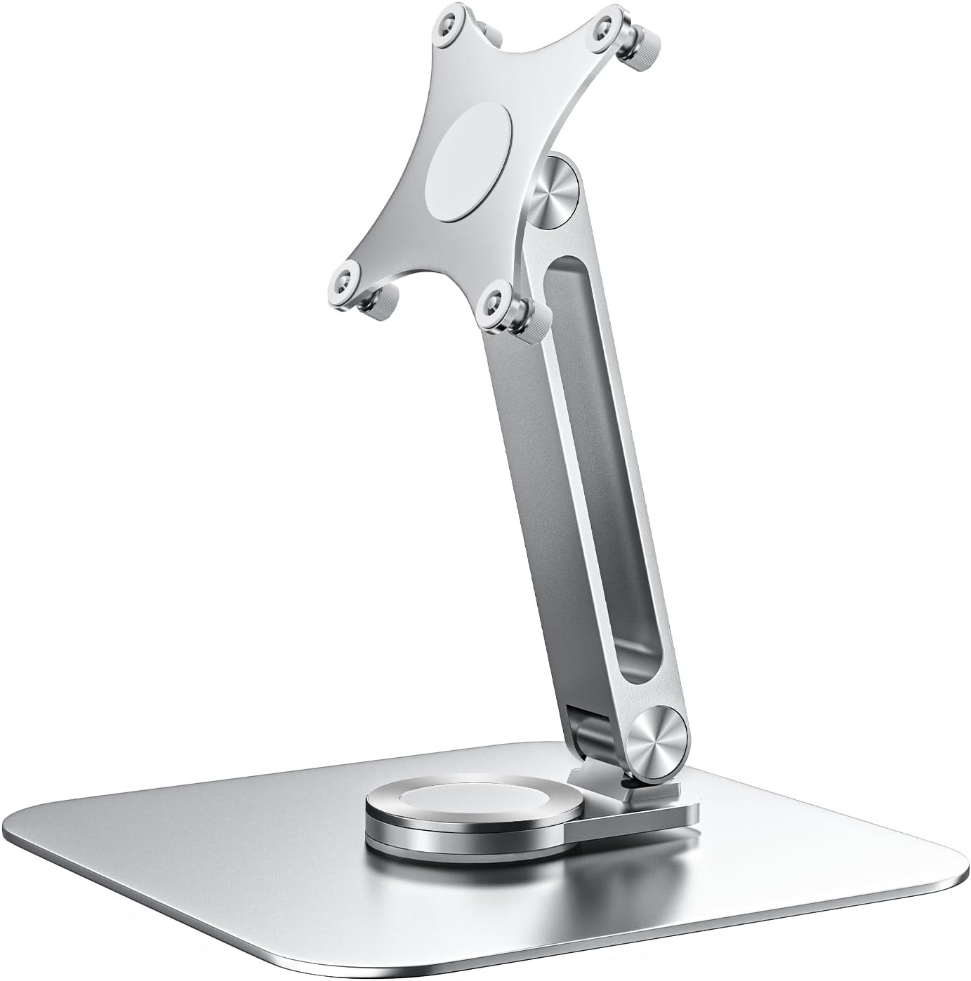 75X75Mm VESA Monitor Mount Stand, M4 Anti-Loss Screws, Aluminum Alloy Base, Fits