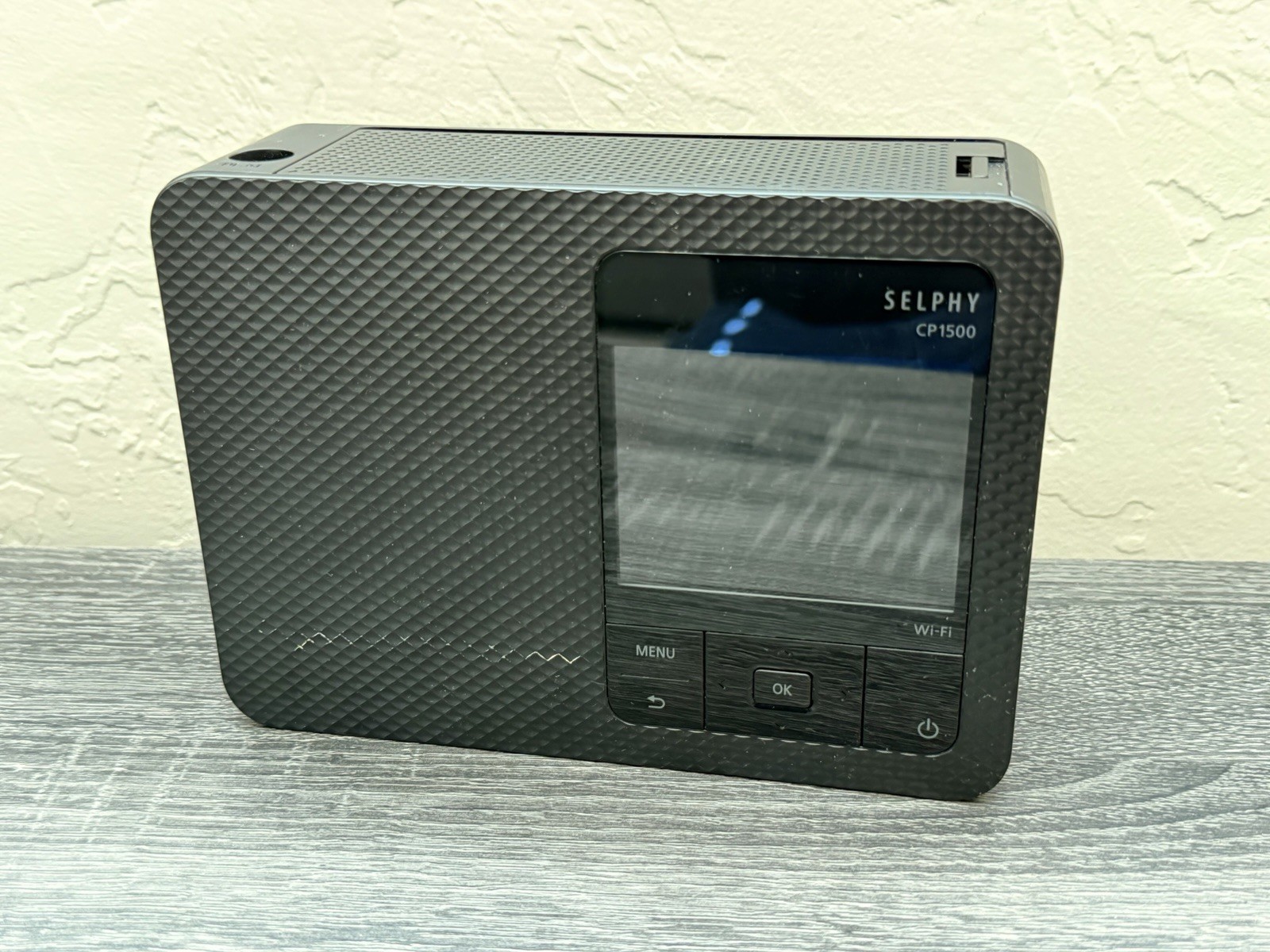 Canon SELPHY CP1500 Wireless Compact Photo Printer Wi-Fi – Not Tested No Cord