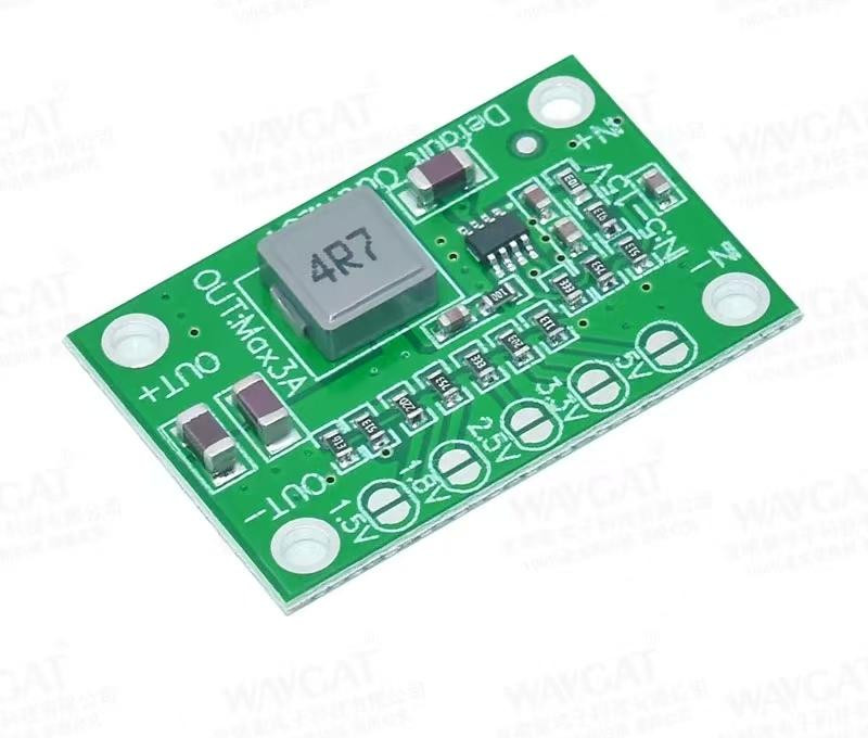 5-16V To 1.25V/1.5V/1.8V/2.5V/5V Universal Adjustable Step-Down Power Module