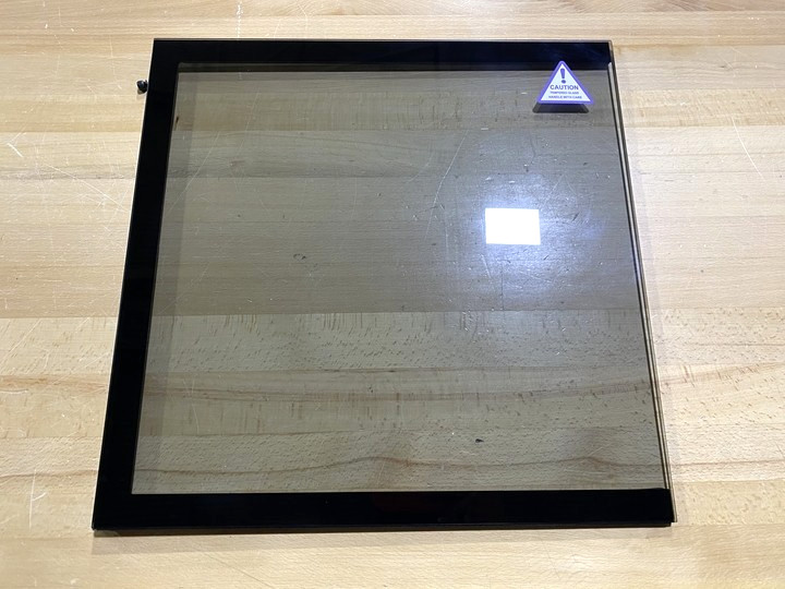 Side Glass Panel ONLY for NZXT H9 Flow ATX Mid-Tower PC Case – Black – OPEN BOX