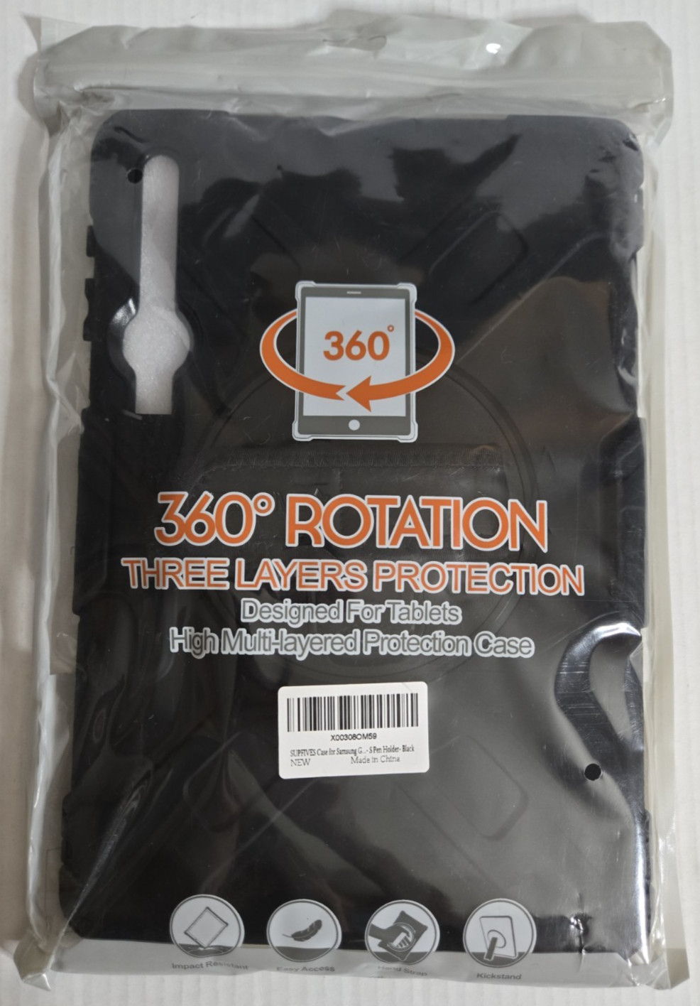 NEW Protective Case for Samsung Galaxy Tab S9 Tablet Case w/ 360 Rotation