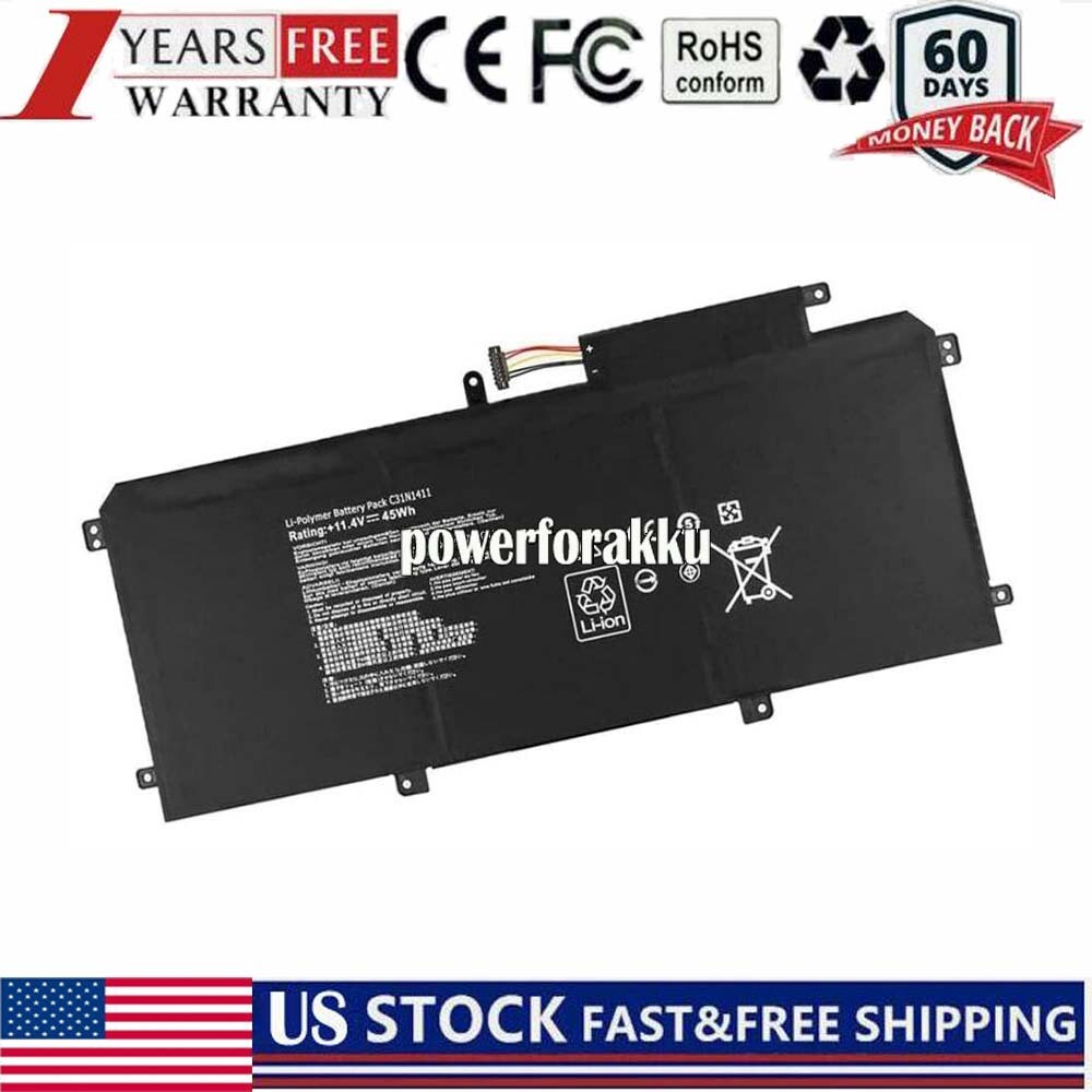 C31N1411 Battery For ASUS ZenBook UX305 UX305CA UX305F UX305FA U305 U305F U305FA