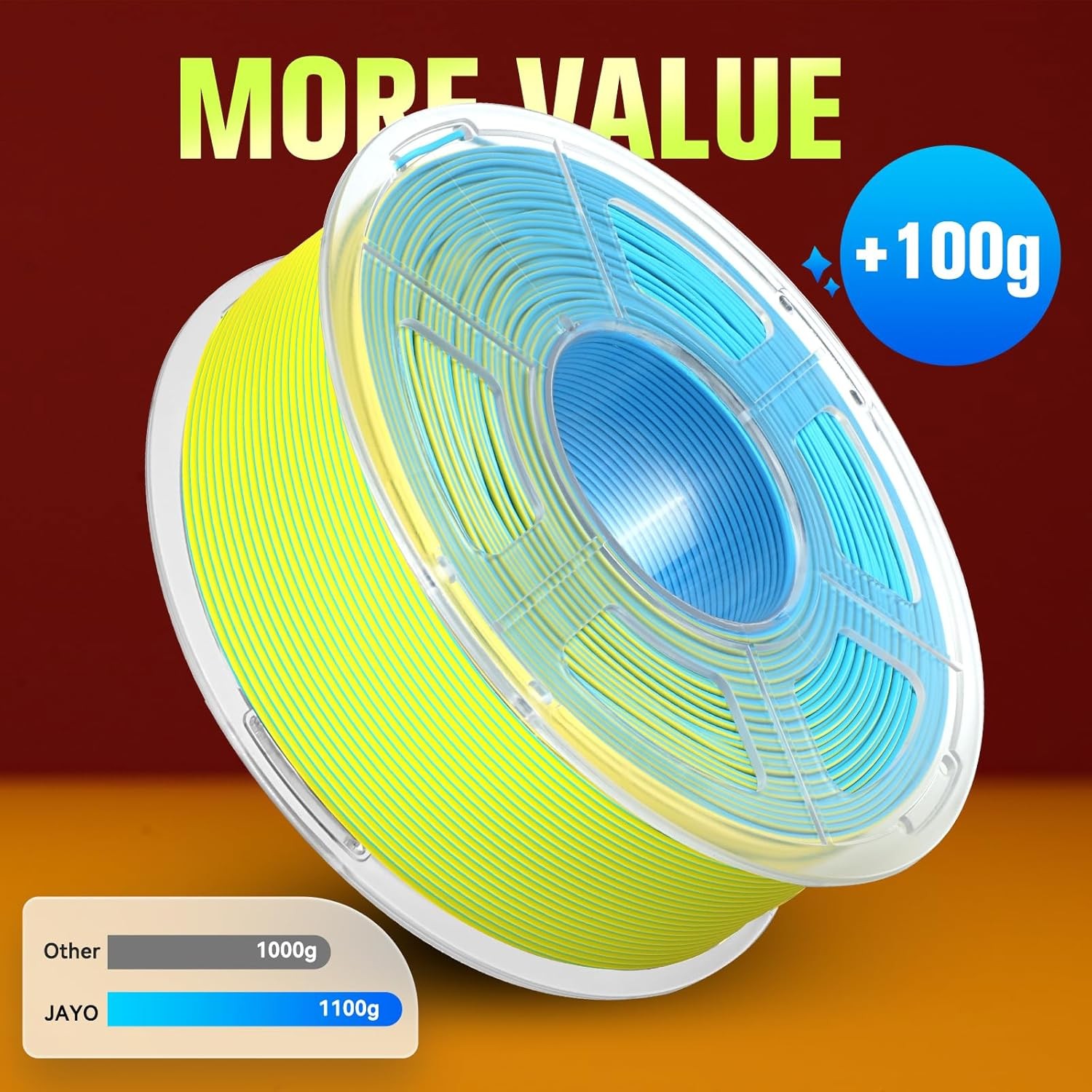 JAYO PLA SILK PLA+ PETG TPU ABS 1.75mm 3D Printer Filament PLA Matte Consumables