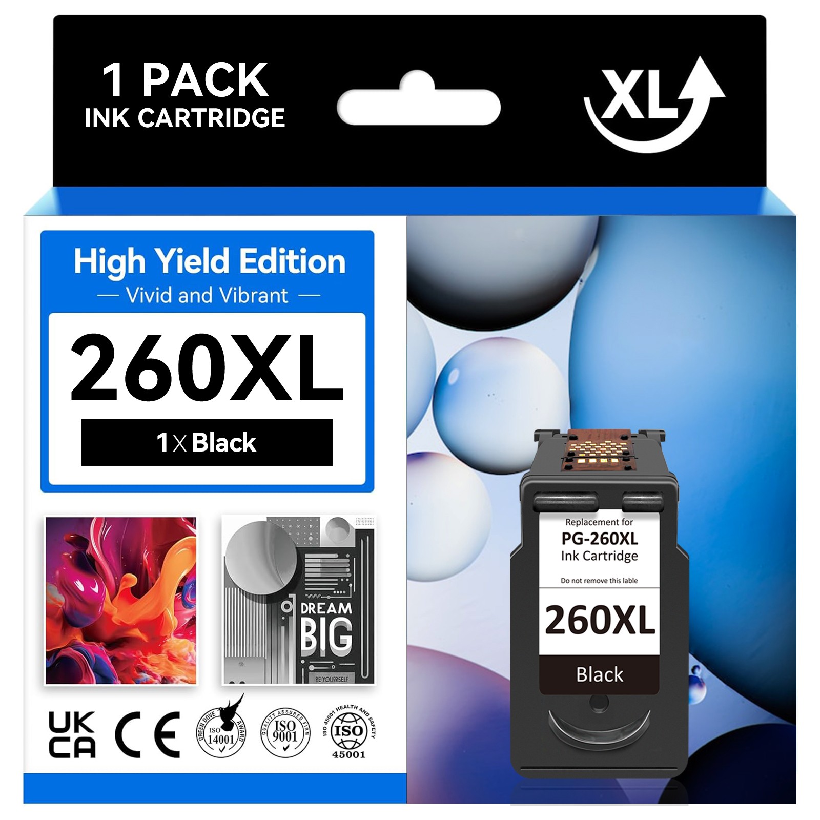 PG-260XL CL-261XL Ink Cartridges for Canon Pixma TS5320 TS6420a TR7020 TR7022a