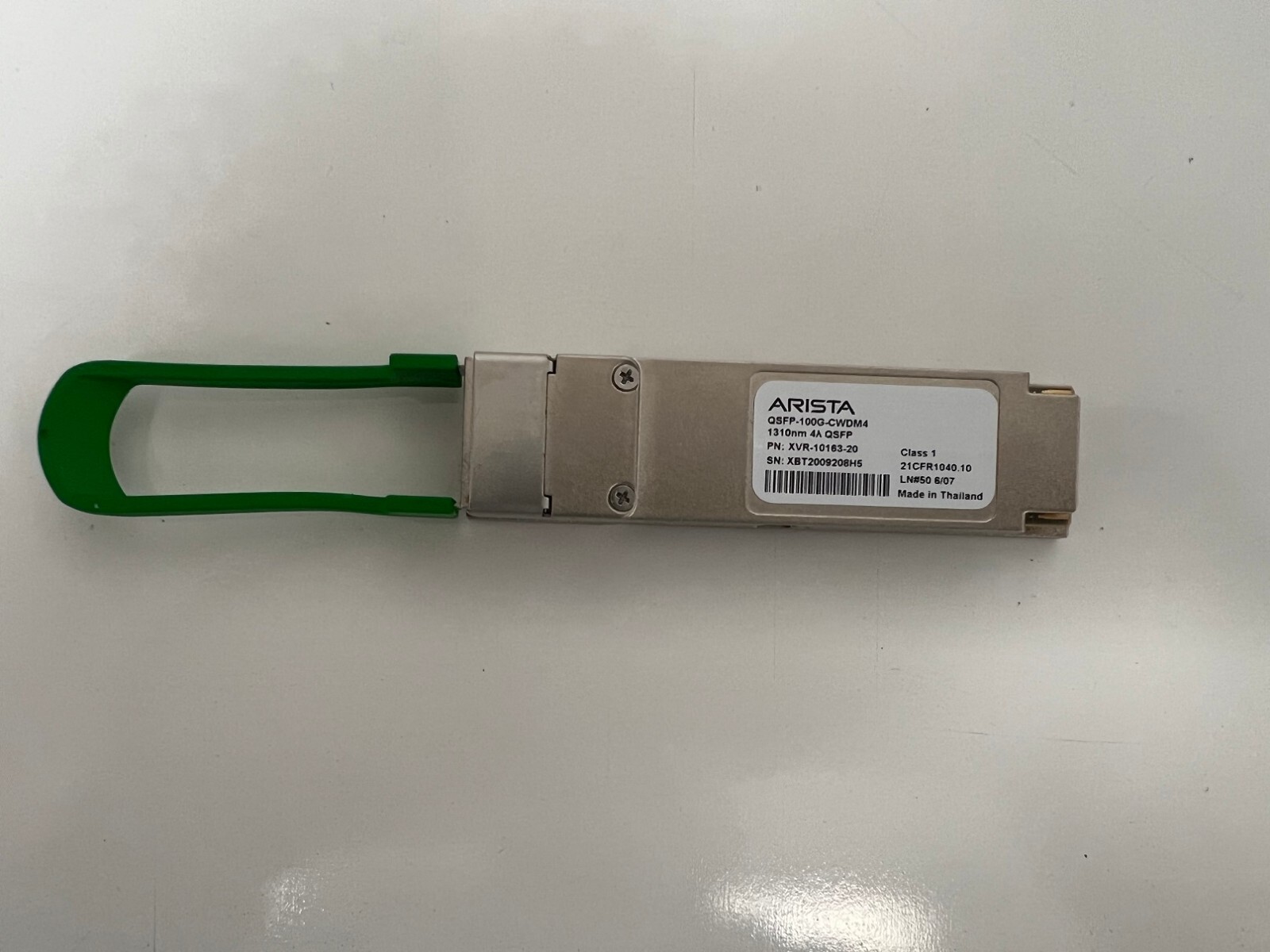 ARISTA XVR-10163-20, QSFP-100G-CWDM4 Optic Transceiver Module
