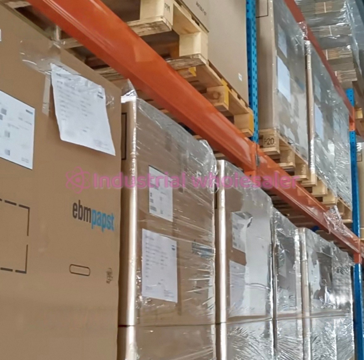 Ebmpaps High-Airflow Axial flow Fan 172*150*51MM W2E143-AB09-01/F01 230V 24/30W