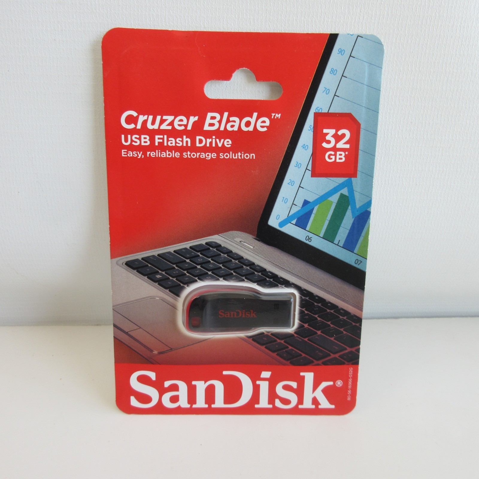 SanDisk Cruzer Blade 32GB USB 2.0 Flash Drive Thumb Memory Stick Pen SCDZ50 32G