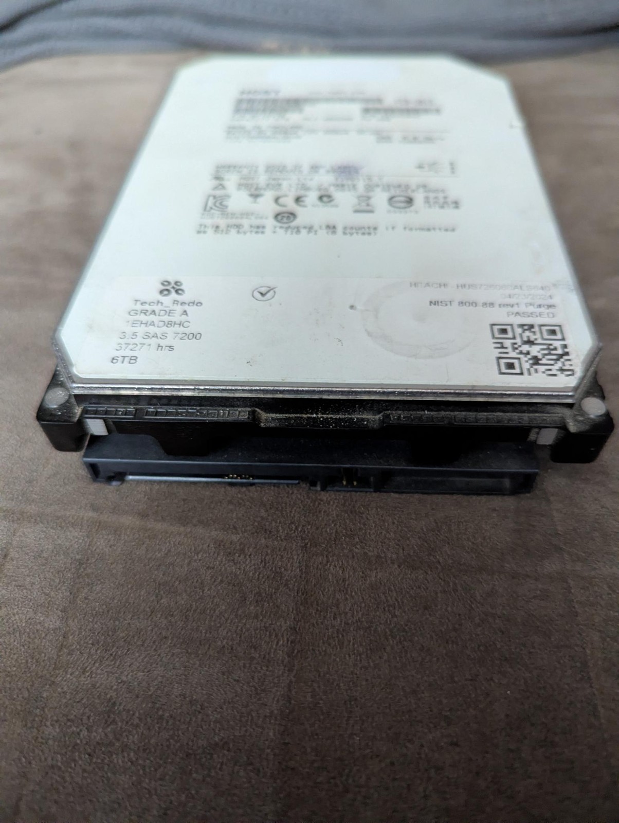 HGST Hitachi HPE 6TB 7200RPM SAS 6Gbps HDD 0F18370