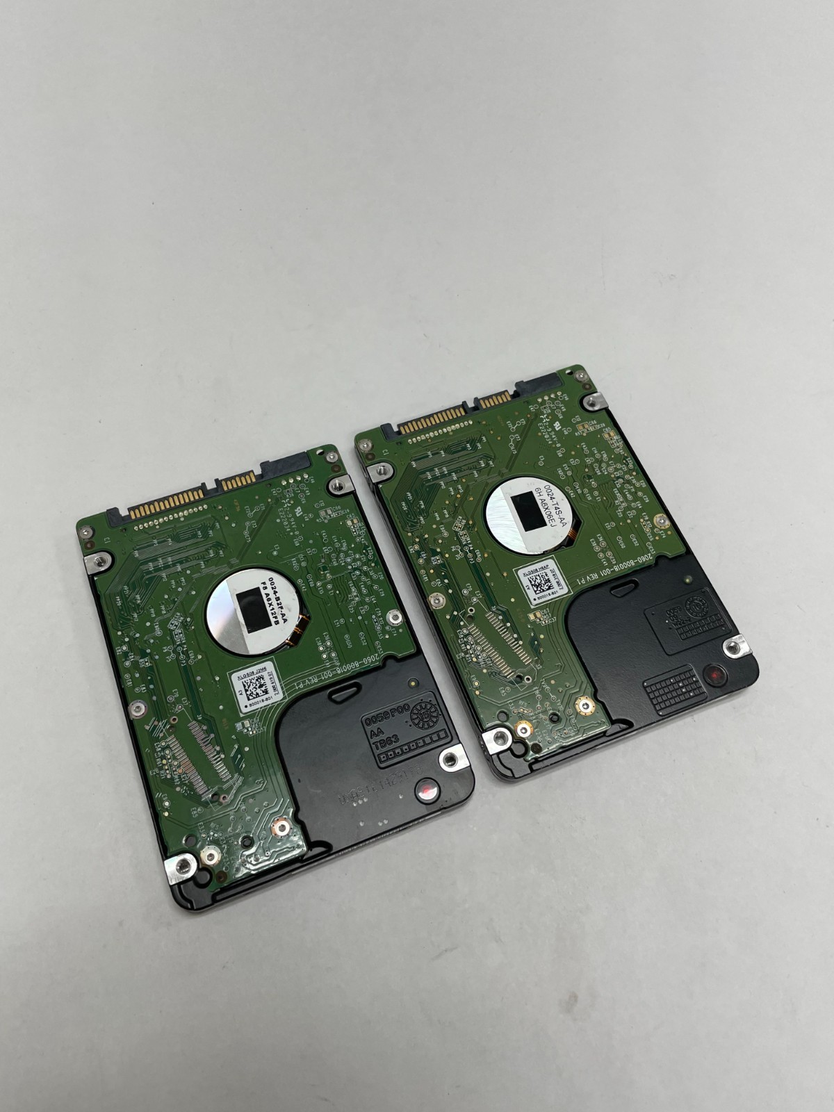 Lot of 2 Western Digital WD Black 500GB 2.5″ PC Hard Drive WD5000LPLX Tested