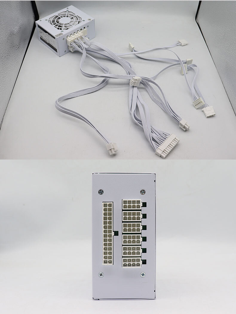 SFX 600 Watt PC Power Supply Full Modular, 87% Efficiency, 110V-264V, 20+4Pin
