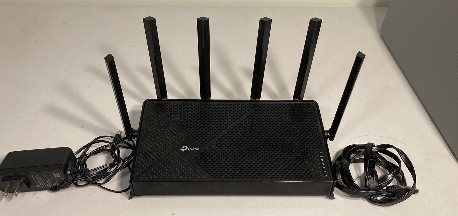 TP Link Archer BE400- BE6500 Dual Band Wi Fi 7 Router 2.5Gbps USB 3.0 Black