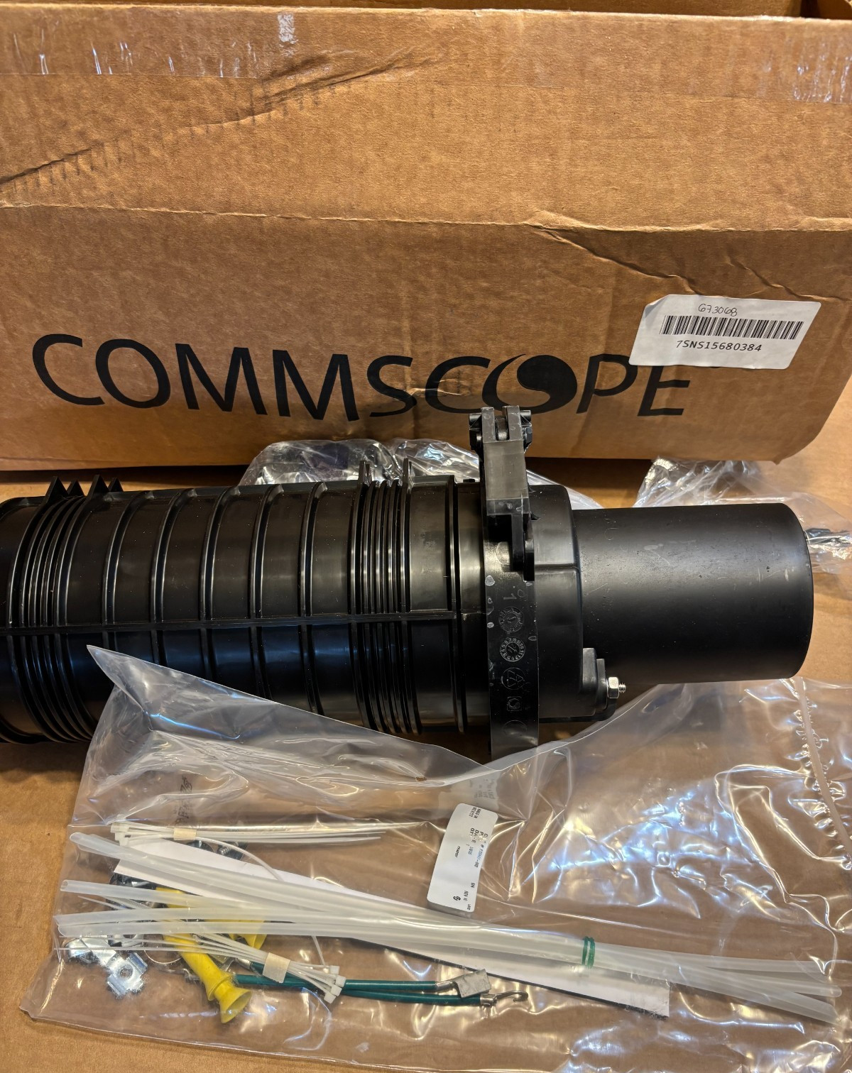 COMMSCOPE FOSC450-A4-4-12-1-A1V D06322-000 Fiber Optic Splice Closure, Gel Cable
