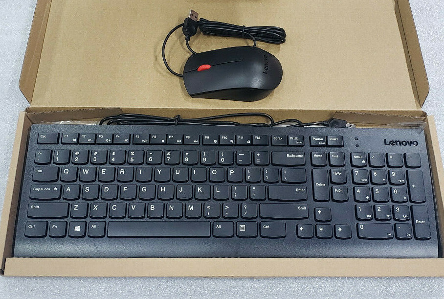 Lenovo Wired USB Keyboard & Mouse Combo Calliope SK-8823 MOJUUO