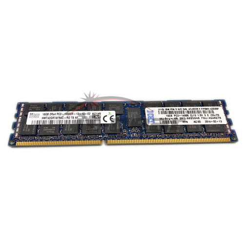 IBM 46W0670 16GB Dual Rank 1.5V DDR3 1866MHZ RDIMM Memory