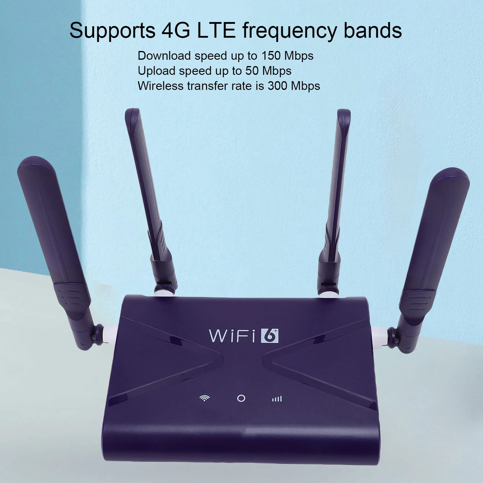 WiFi6 Wireless Router 300Mbps 4G 5G CPE LTE Wireless Router with SIM Card Slot 4