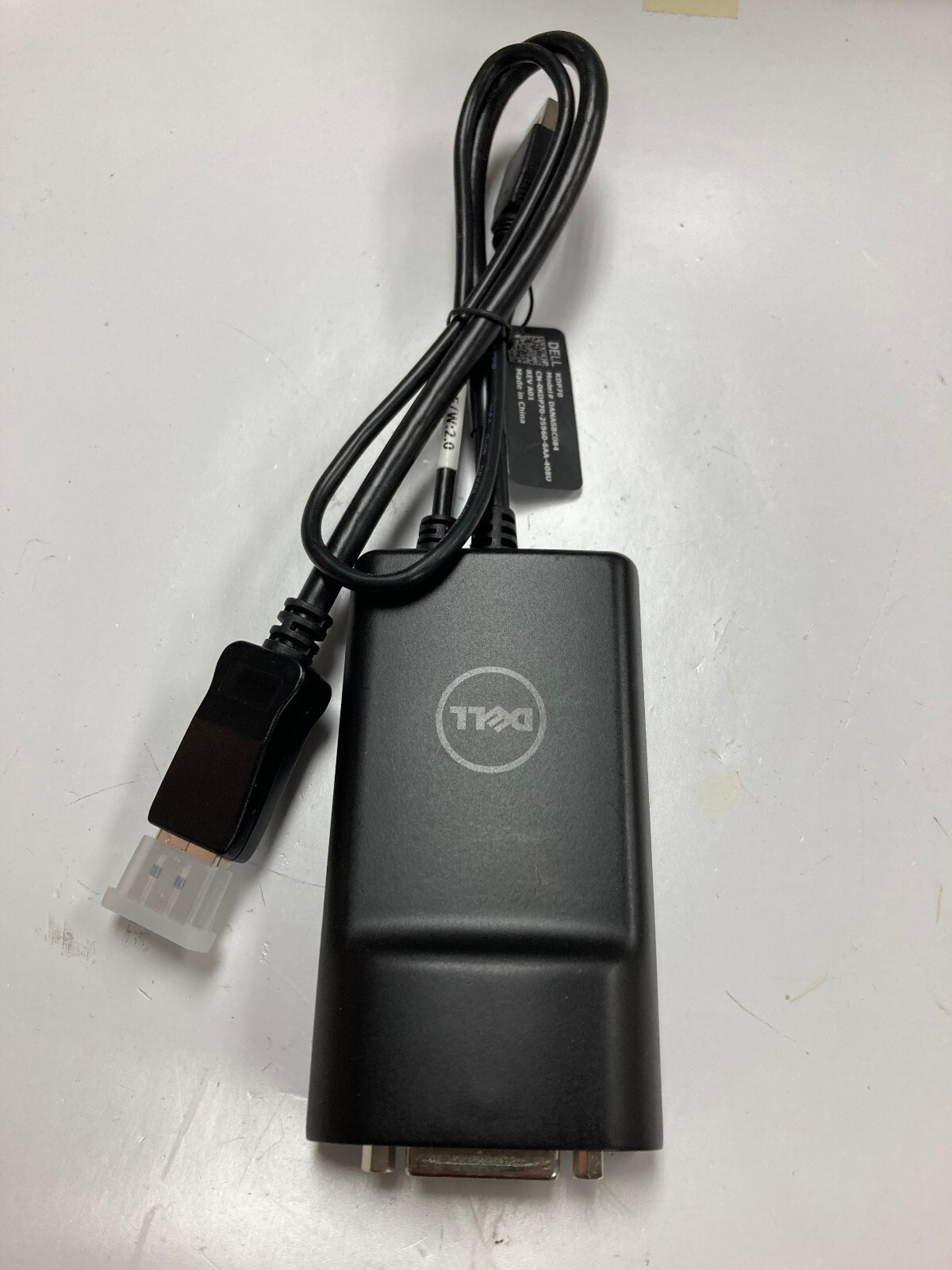 OEM Dell DisplayPort to DVI Video Dual-Link Adapter KDP70 DANASBC084