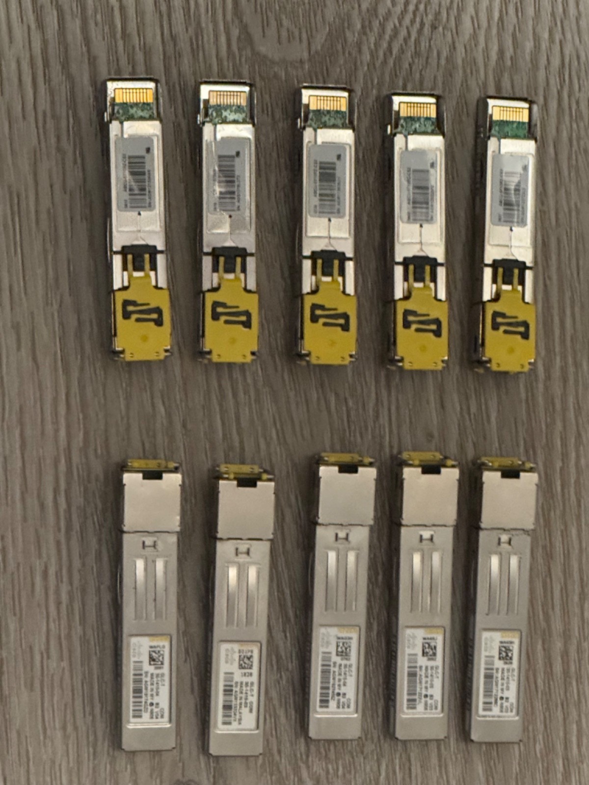 Lot of 10 Genuine Cisco 1000Base-T GLC-T 30-1410-03 OR GLC-T 30-1410-02