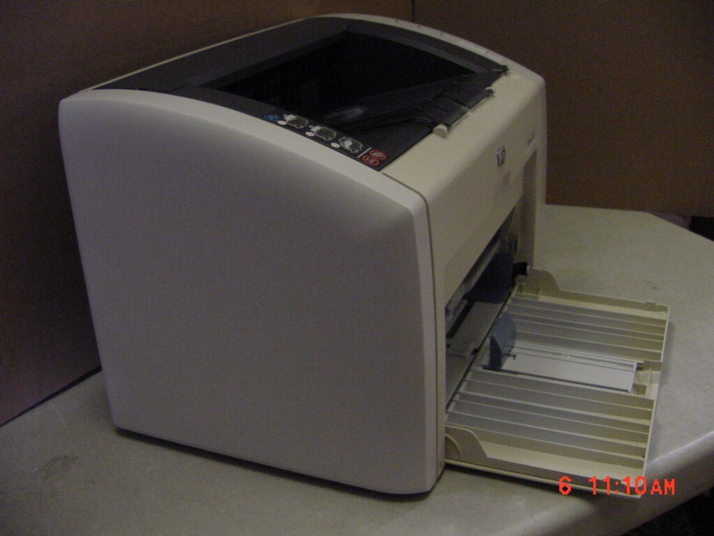HP LaserJet 1022 Standard Laser Printer w/ Genuine Used Toner – Tested .