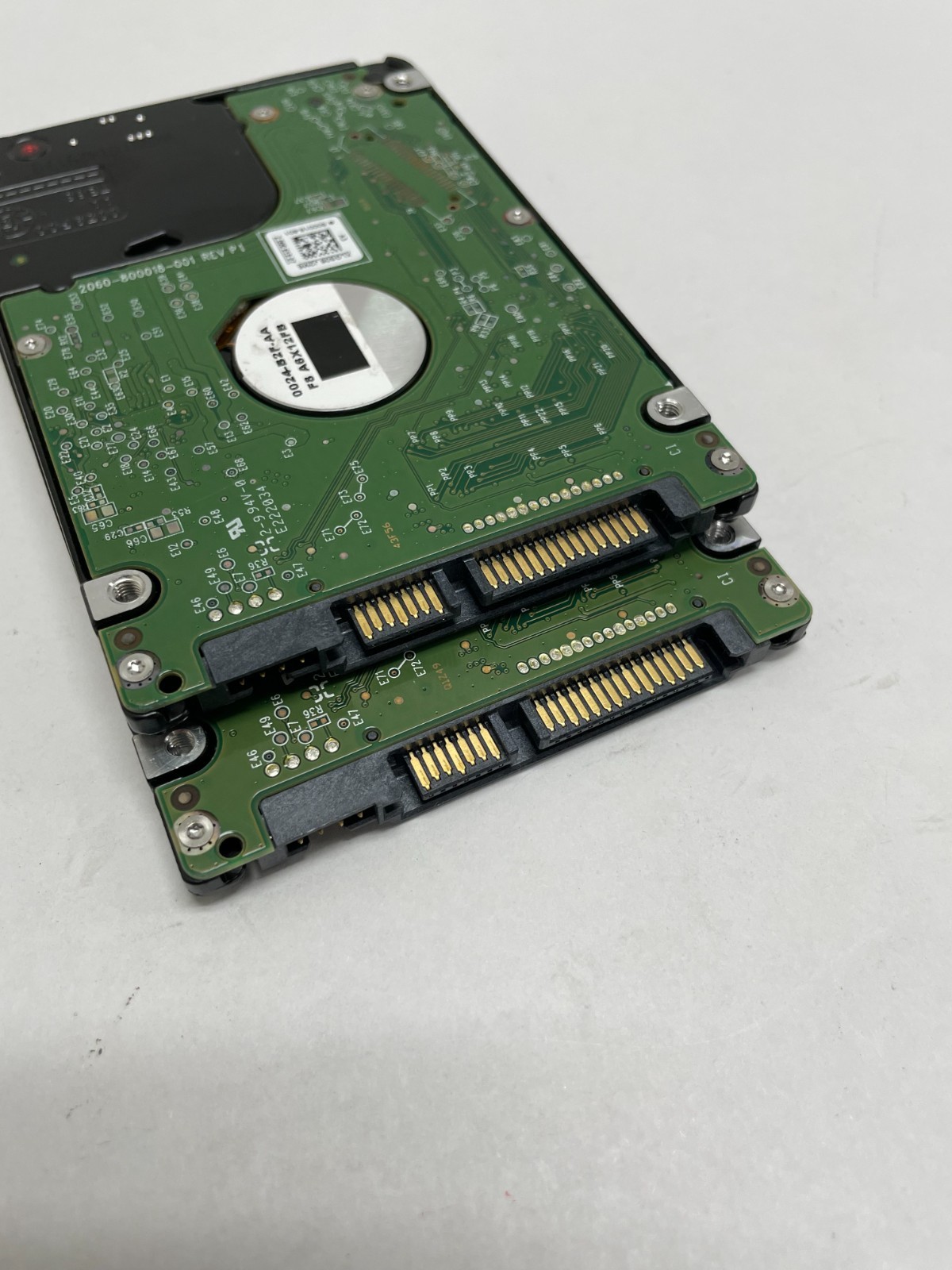 Lot of 2 Western Digital WD Black 500GB 2.5″ PC Hard Drive WD5000LPLX Tested