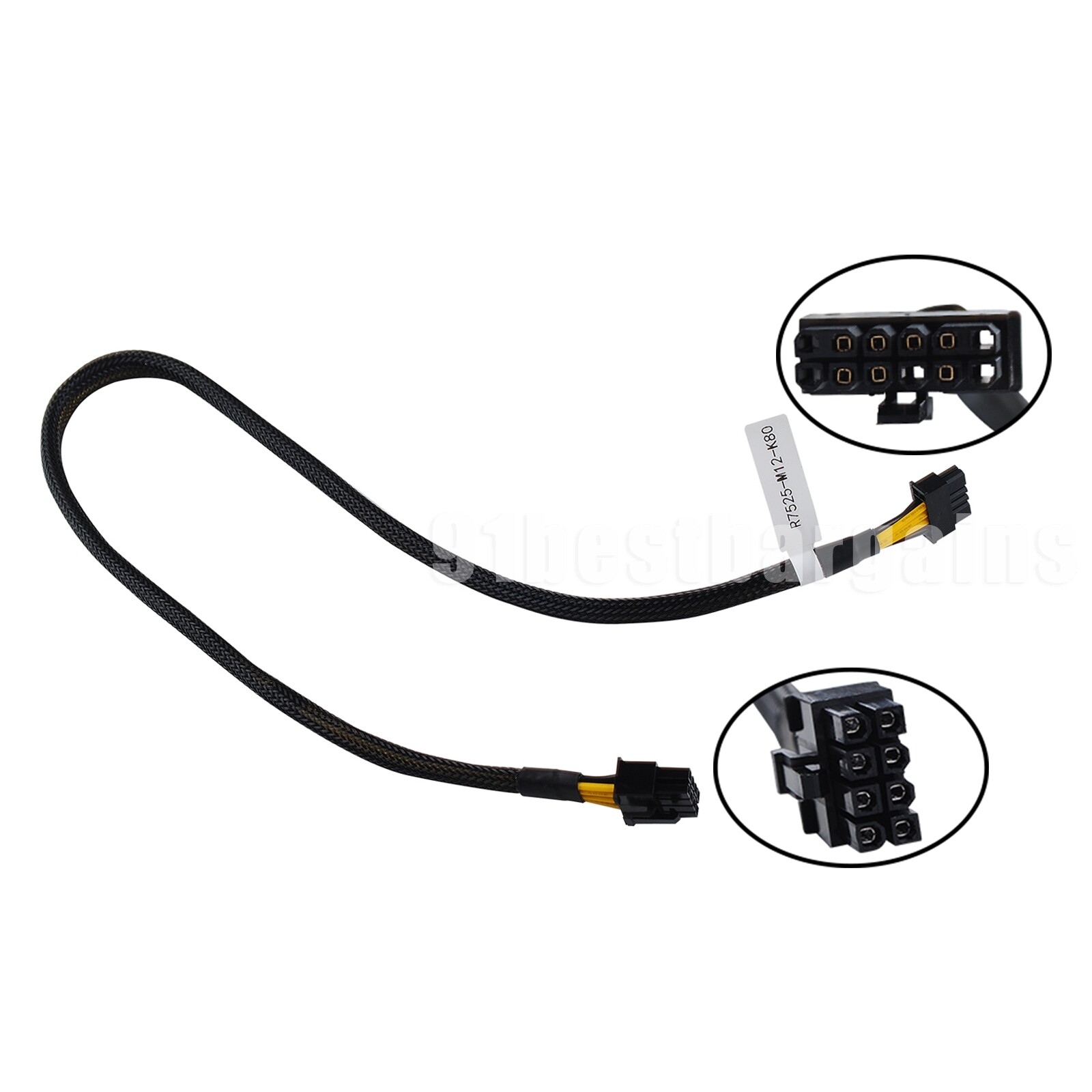 Mini 12pin Power Cable for R7525 to 8pin GPU Nvidia K80 M40 M60 P40 P100