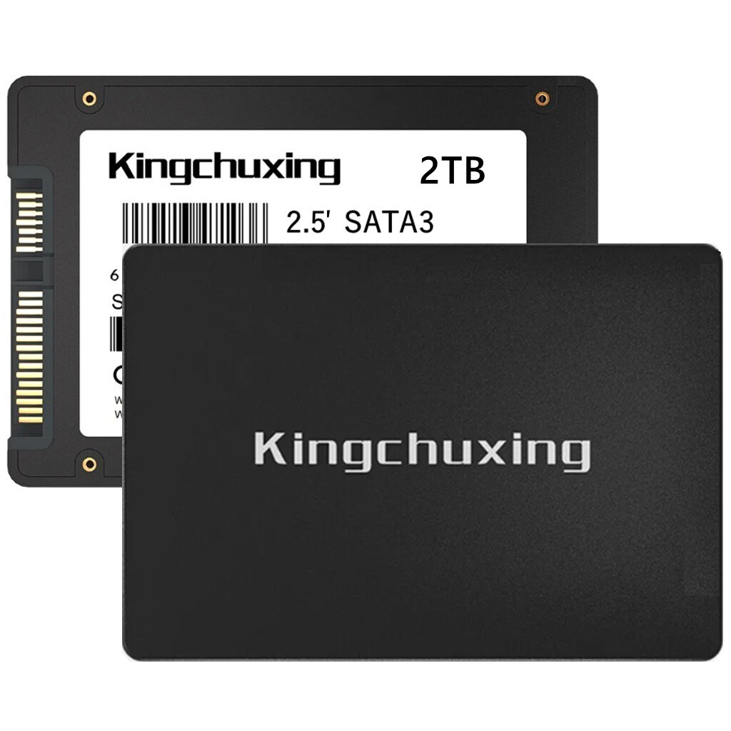 Kingchuxing 512GB 1TB 2TB SSD 2.5″SATA III Internal Solid State Drive 550MB/s