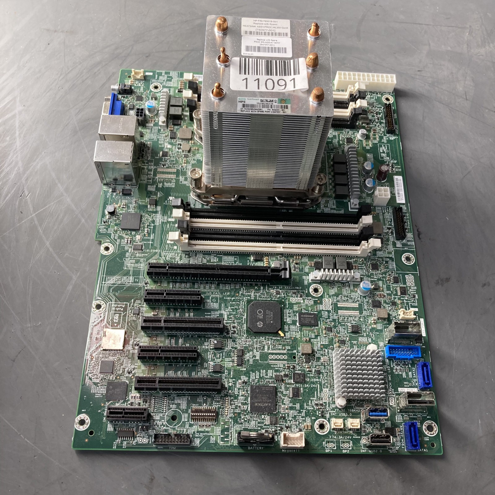 HP ProLiant ML110 G9 DDR4 LGA 2011-3 System Motherboard 791704-001 Xeon E5-1620v