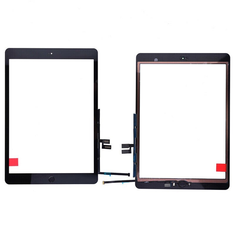 For iPad 9 10.2 9th Gen A2603 A2604 A2602 2021 Touch Screen Digitizer Black Home
