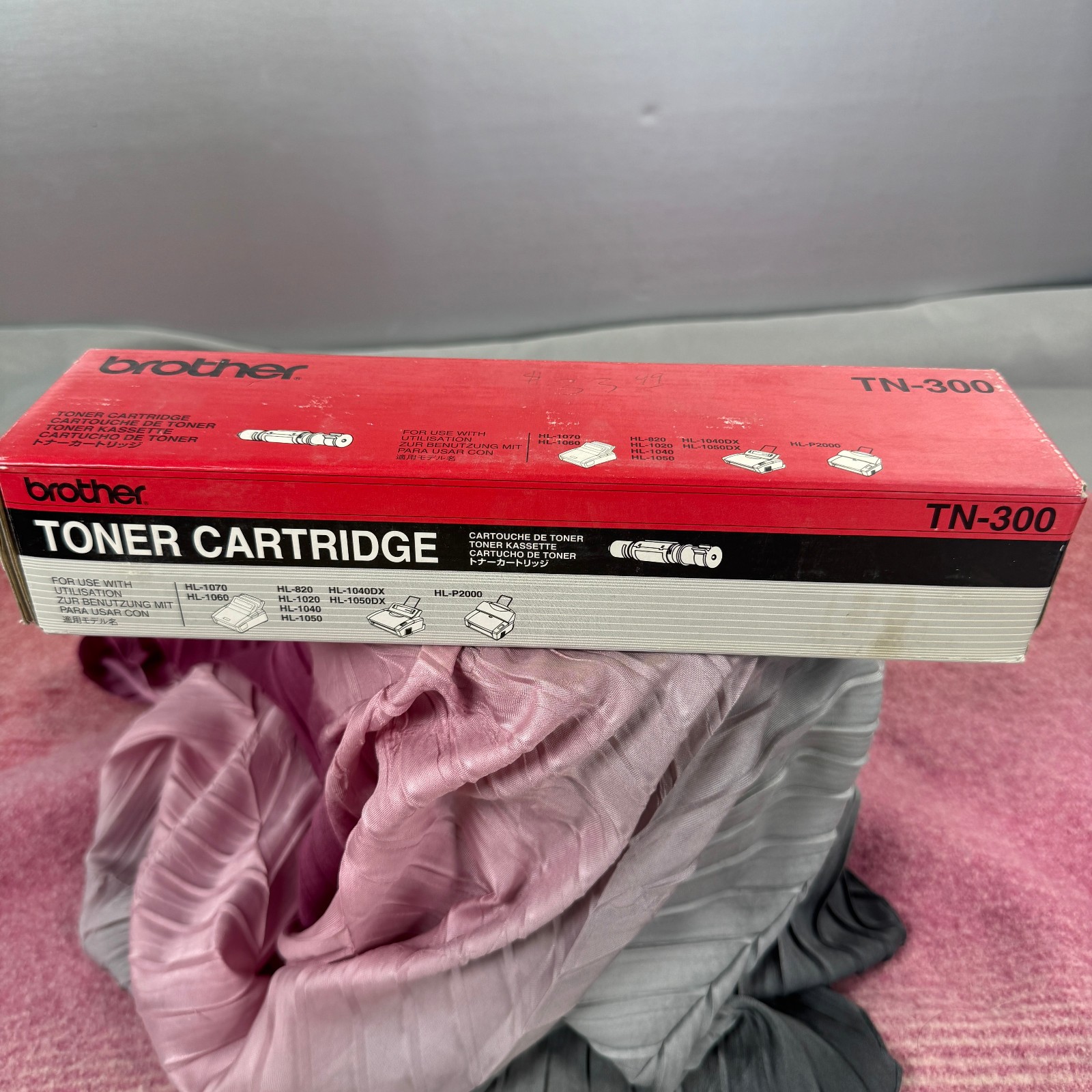 Brother TN-300 TN300HL Black Toner Cartridge Genuine OEM NOS HL-1040 1050 1060