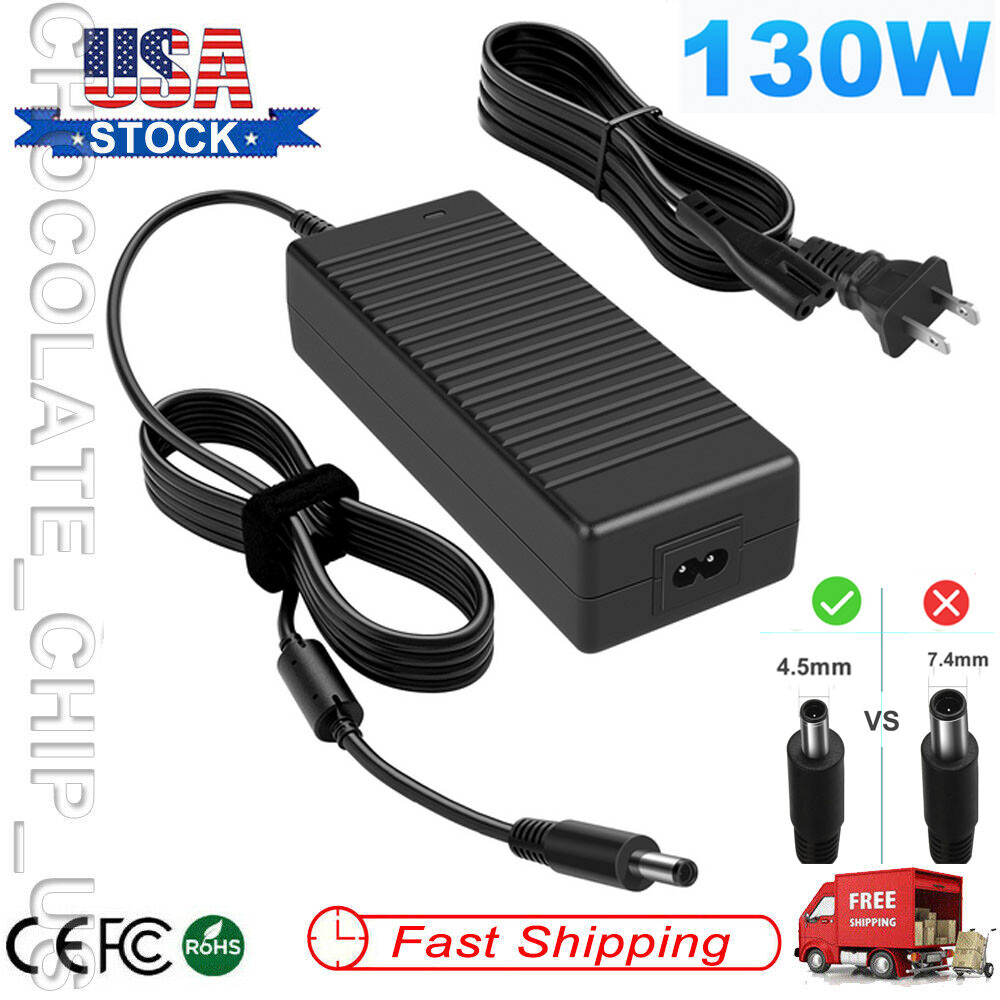 130W AC Power Adapter Charger For DELL Precision 5510 5520 5530 5540 M2800 M3800