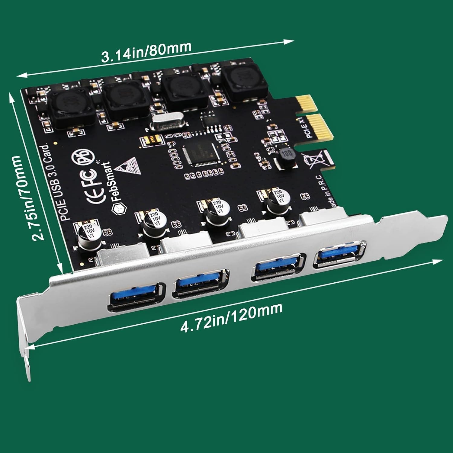 PCI Express USB 3.0 Card – No Additional Power Needed