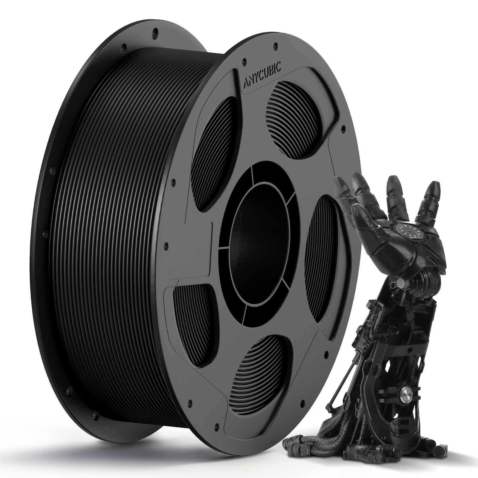 1KG ANYCUBIC 1.75mm PLA/ PETG/ Silk/ Matte/ TPU/ ABS FDM 3D Printer Filament Lot