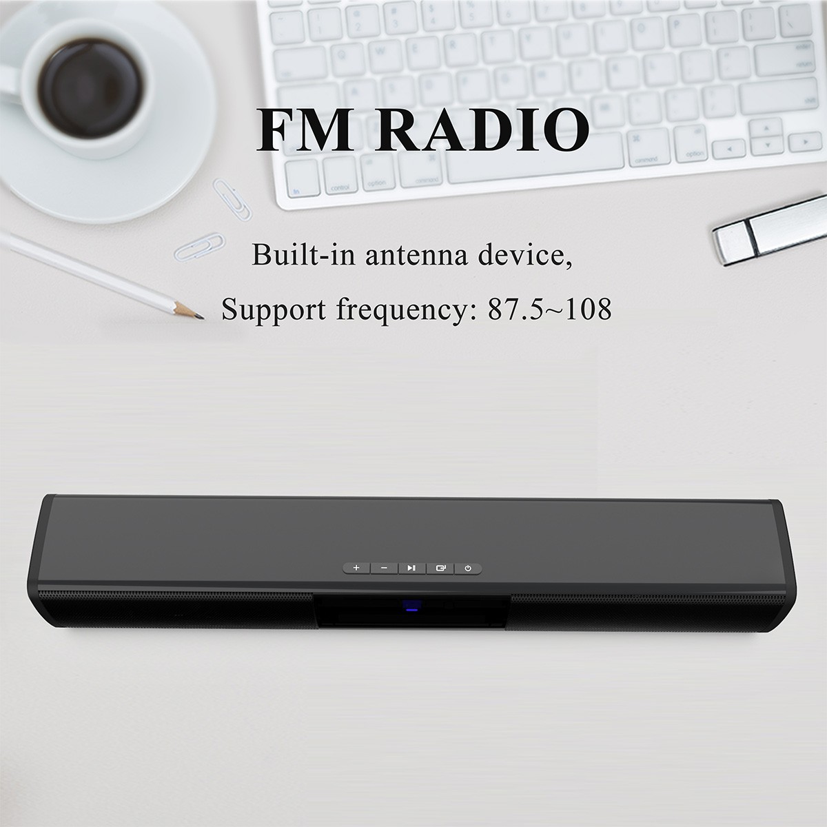 Surround Sound Bar Wireless Bluetooth Stereo Speakers Soundbar TV Home Theater