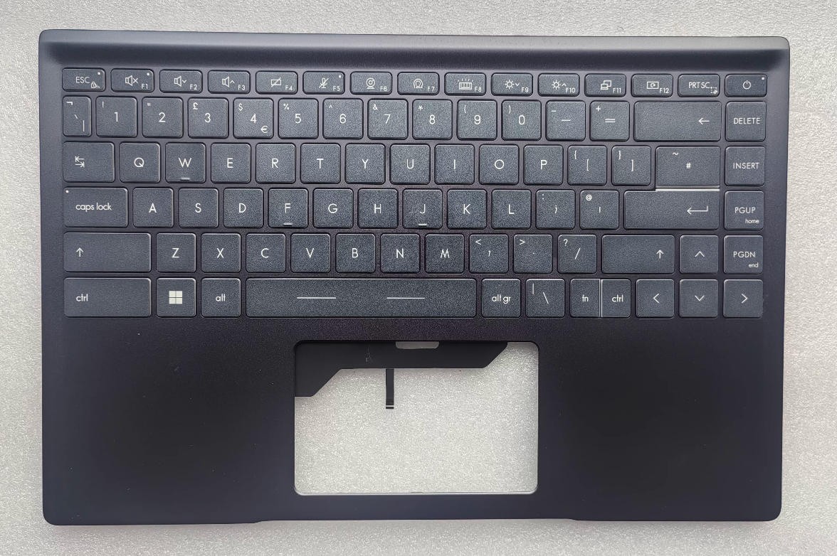 For MSI Prestige 14 P14 MS-14C1 Palmrest Cover C Shell backlit keyboard