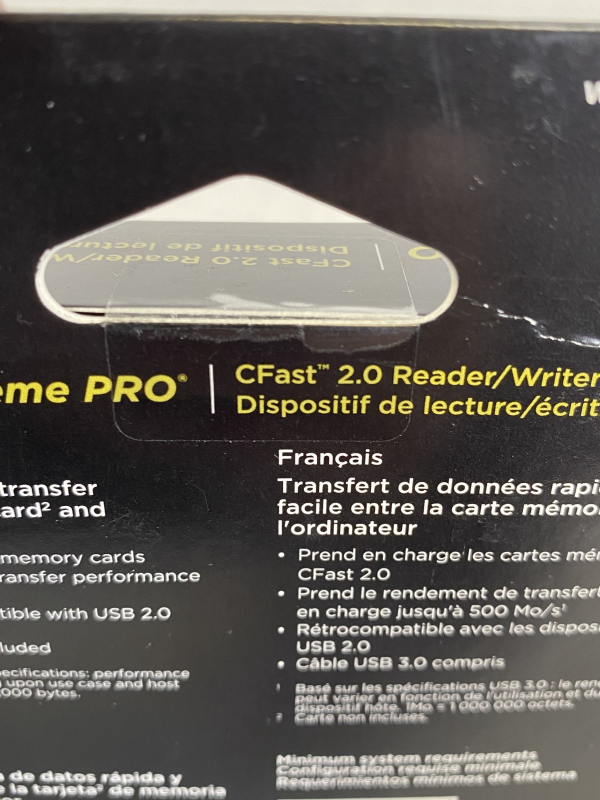 SanDisk Extreme PRO CFast 2.0 Reader Writer USB 3.0 SDDR-299-A46 (New Sealed)