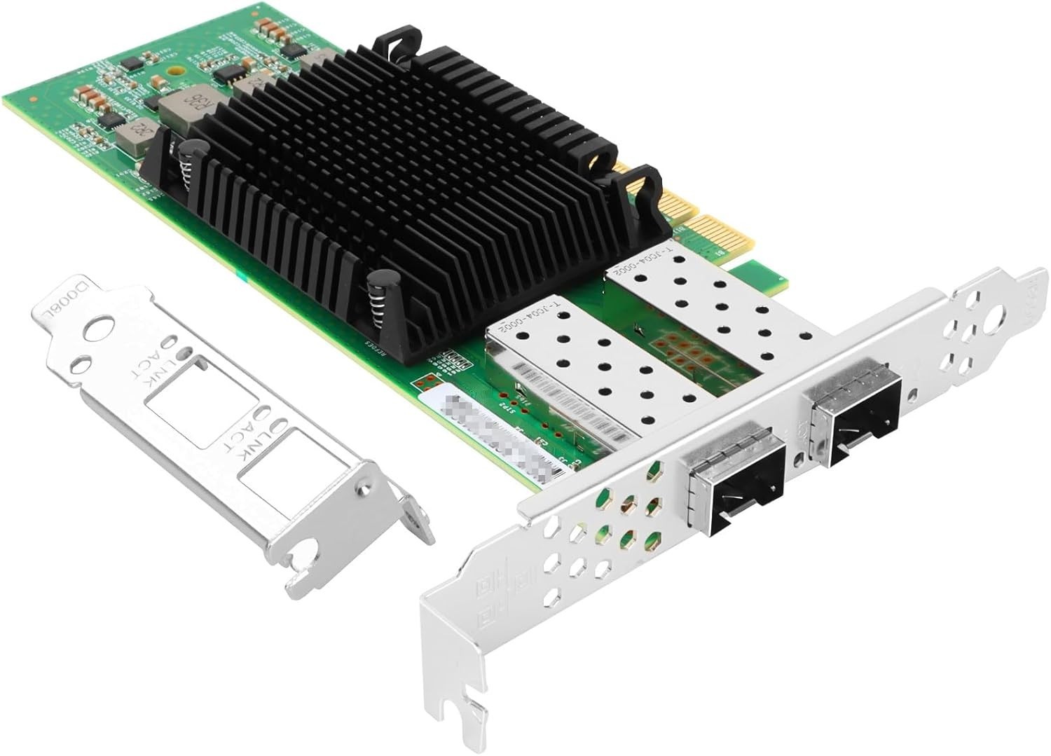 Vogzone 25Gb PCI-E NIC Network Card for Intel E810-XXVDA2,1GbE/10GbE/25GbE T7-23