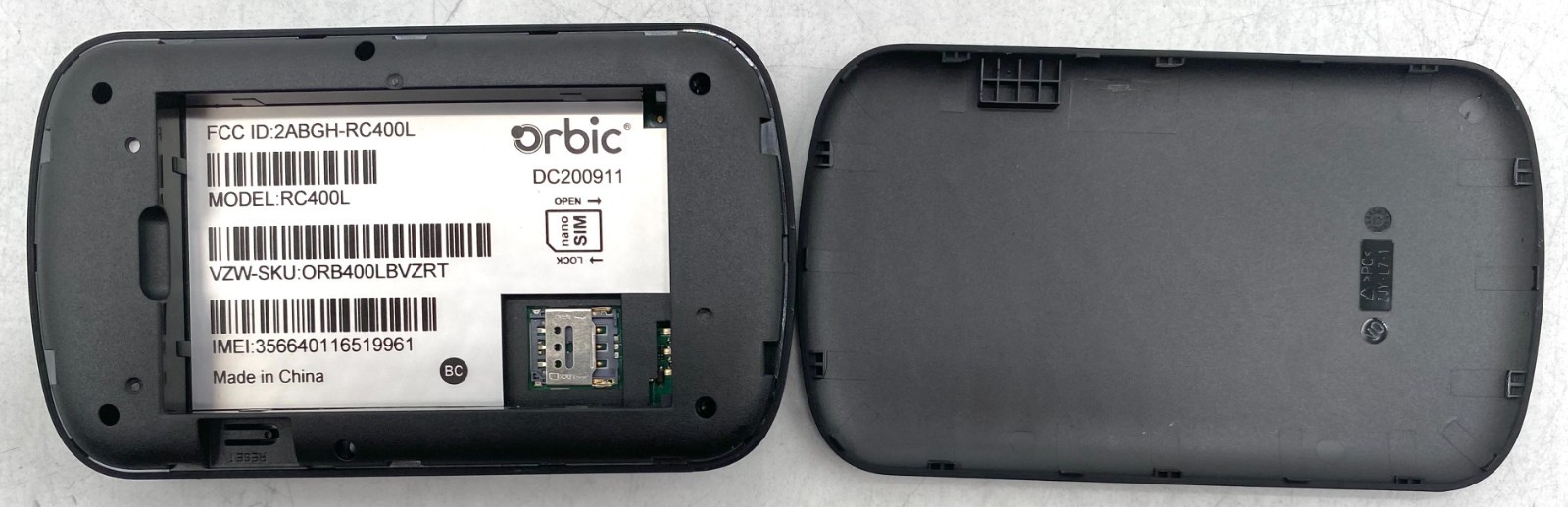 LOT OF 10 VERIZON RC400L 4G ORBIC SPEED MOBILE HOTSPOT w/o BATTERIES