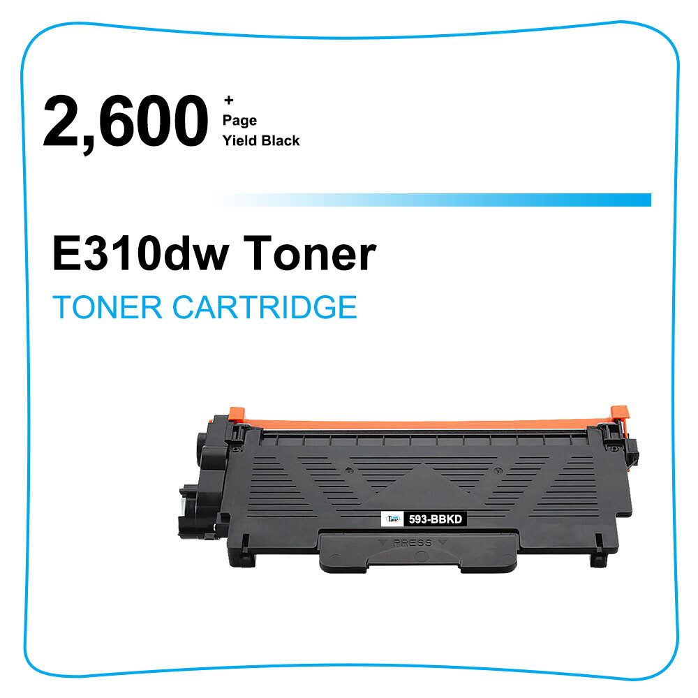 593-BBKD Toner / 593-BBKE Drum Comaptible for Dell E310 Laser E514dw E515 dn dw