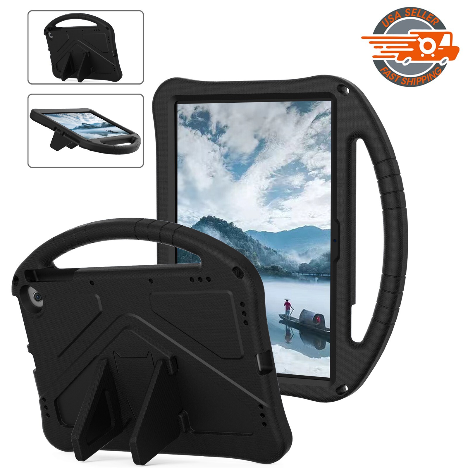 For Google Pixel Tablet 11 inch 2023 Kids Shockproof EVA Handle Stand Case Cover
