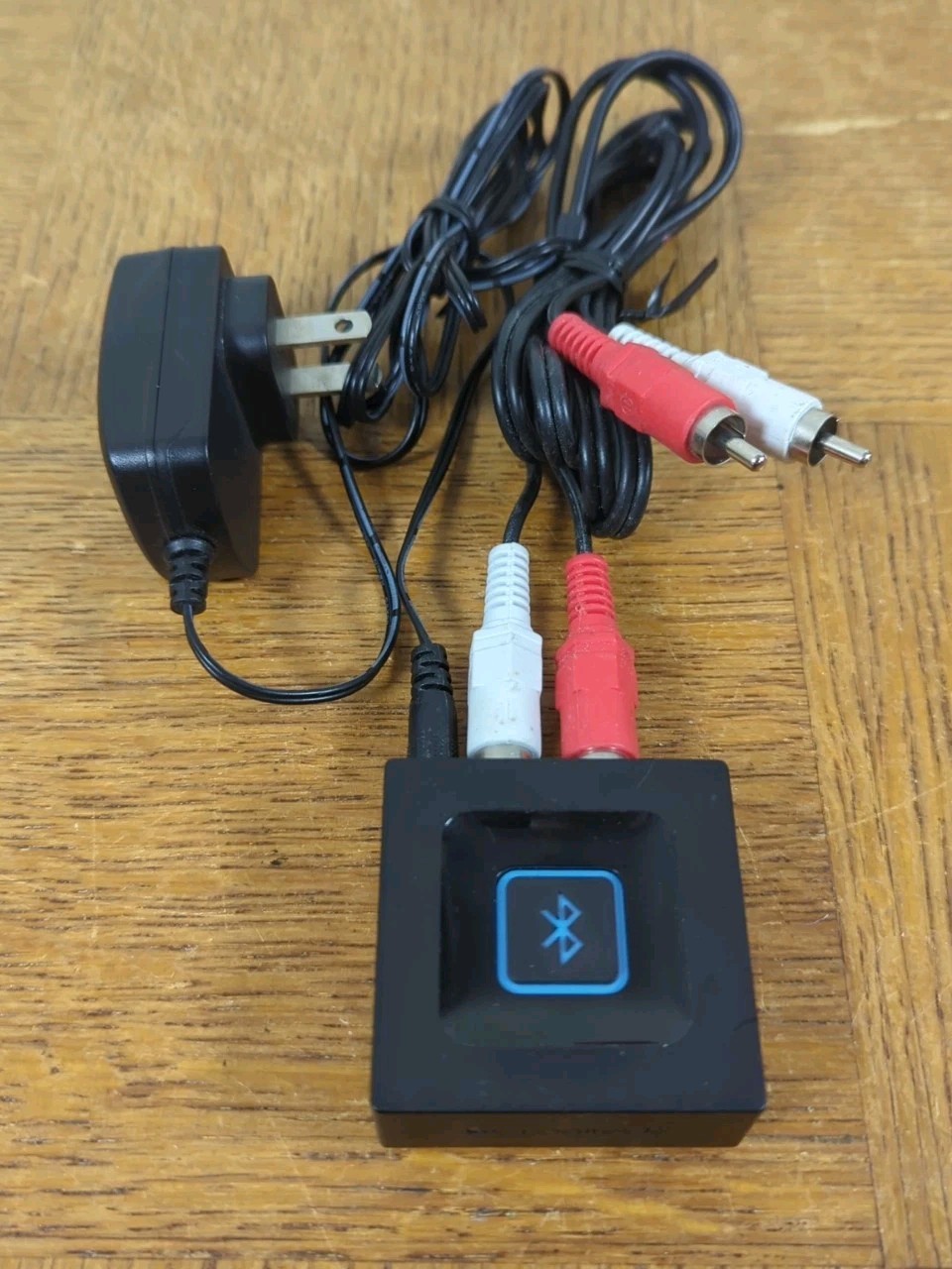 Logitech Bluetooth Audio Adapter Receiver S-00144 / 880-000451 w/ cables TESTED