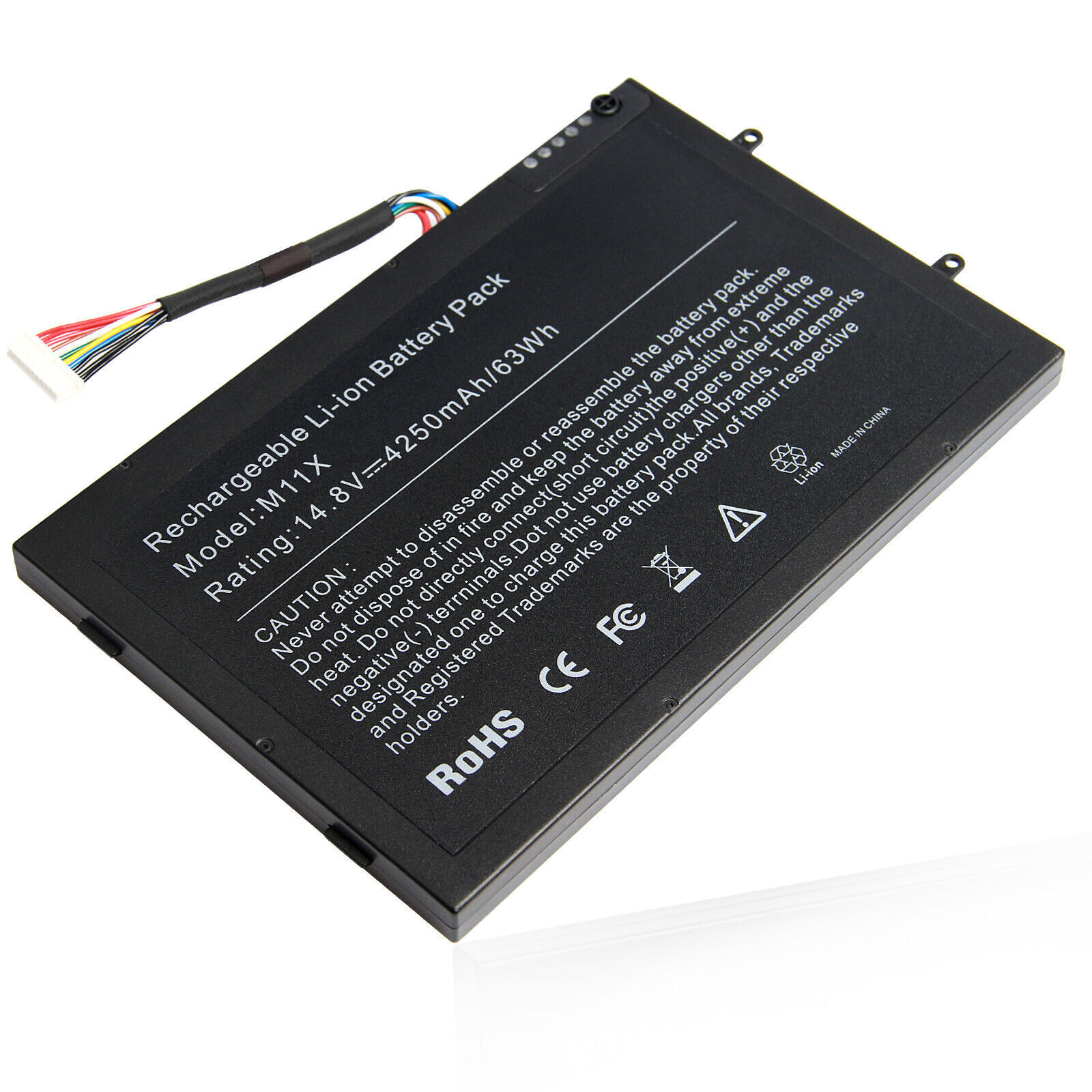 63Wh Battery for DELL Alienware M11x M14x R1 R2 R3 Series PT6V8 8P6X6 P06T PC