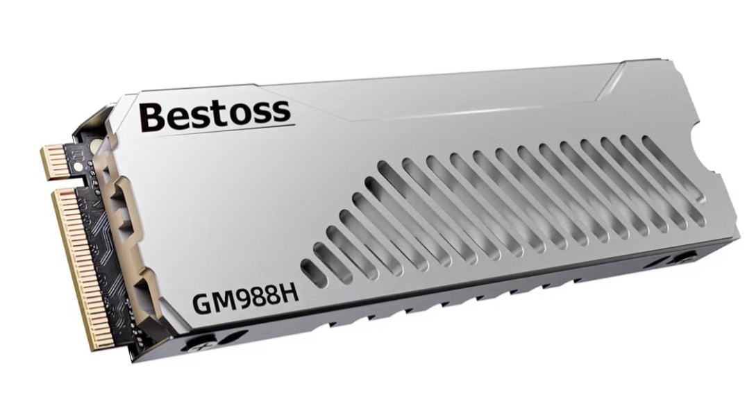 SSD 1TB With Double Surface Aesthetic Dissipation Heatsink,Up to 7300MB/s SLC Ca