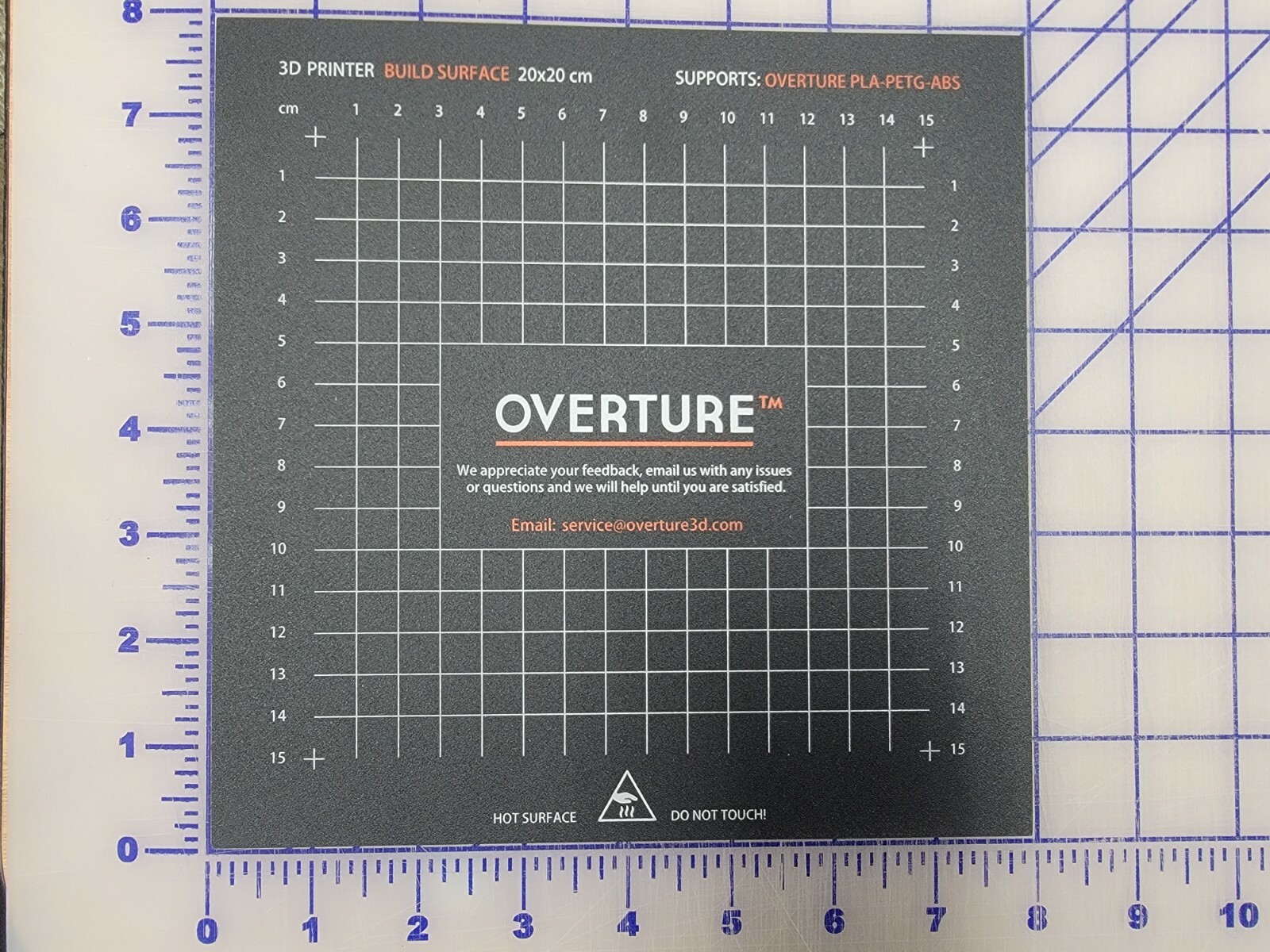 3D Printing Build Surface 8” x 8” like buildtak Heat Bed Platform Sticker