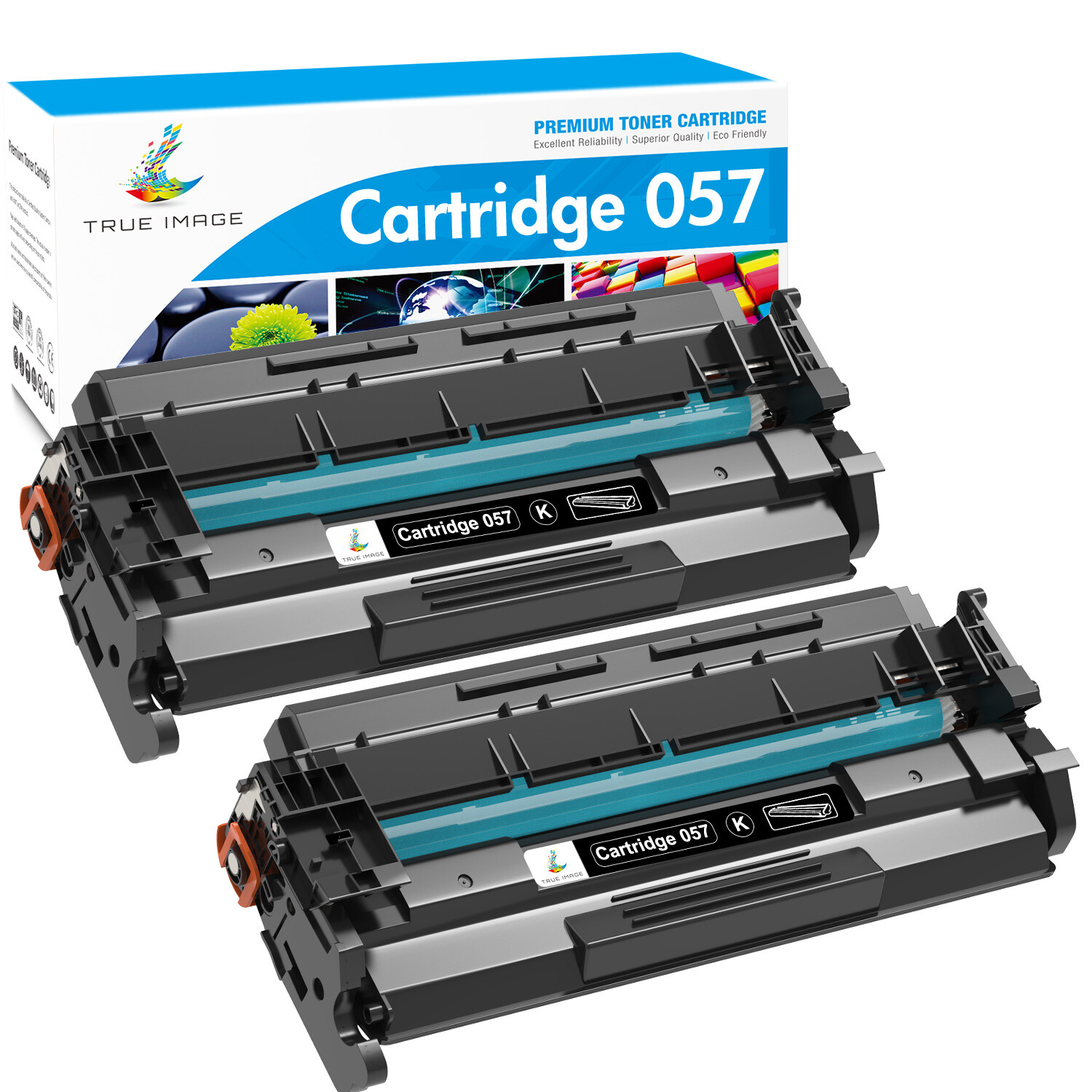 2PK 057 CRG057 CRG-057 Compatible Toner Cartridge for Canon ImageCLASS MF455dw