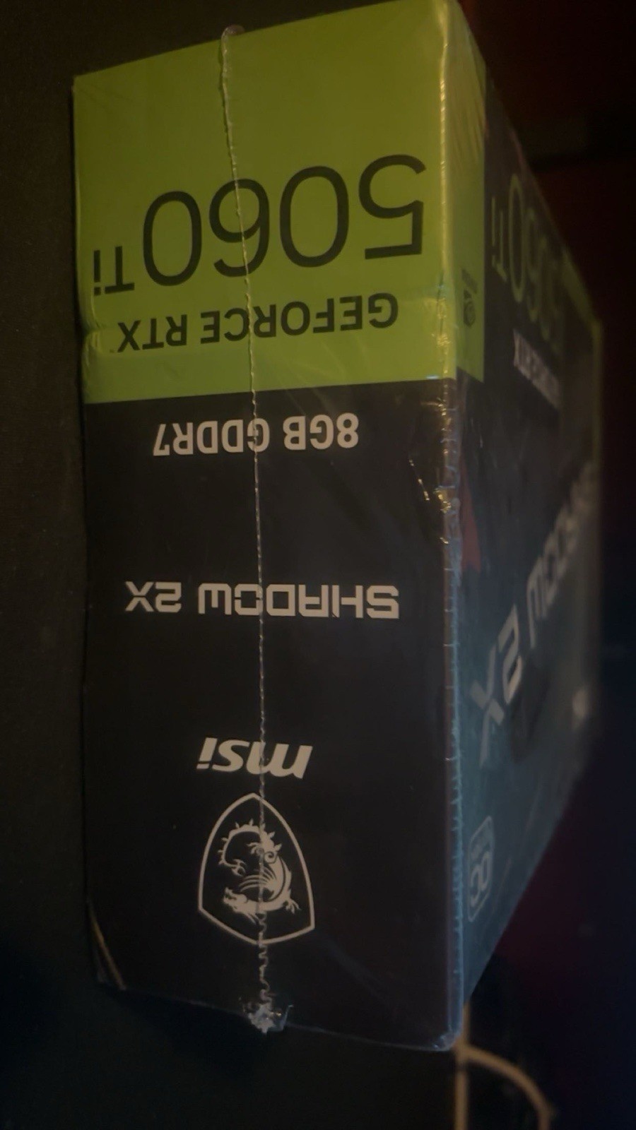 MSI Shadow 2X GeForce RTX 5060 Ti 8GB GDDR7 OC Graphics Card HDMI PCIe