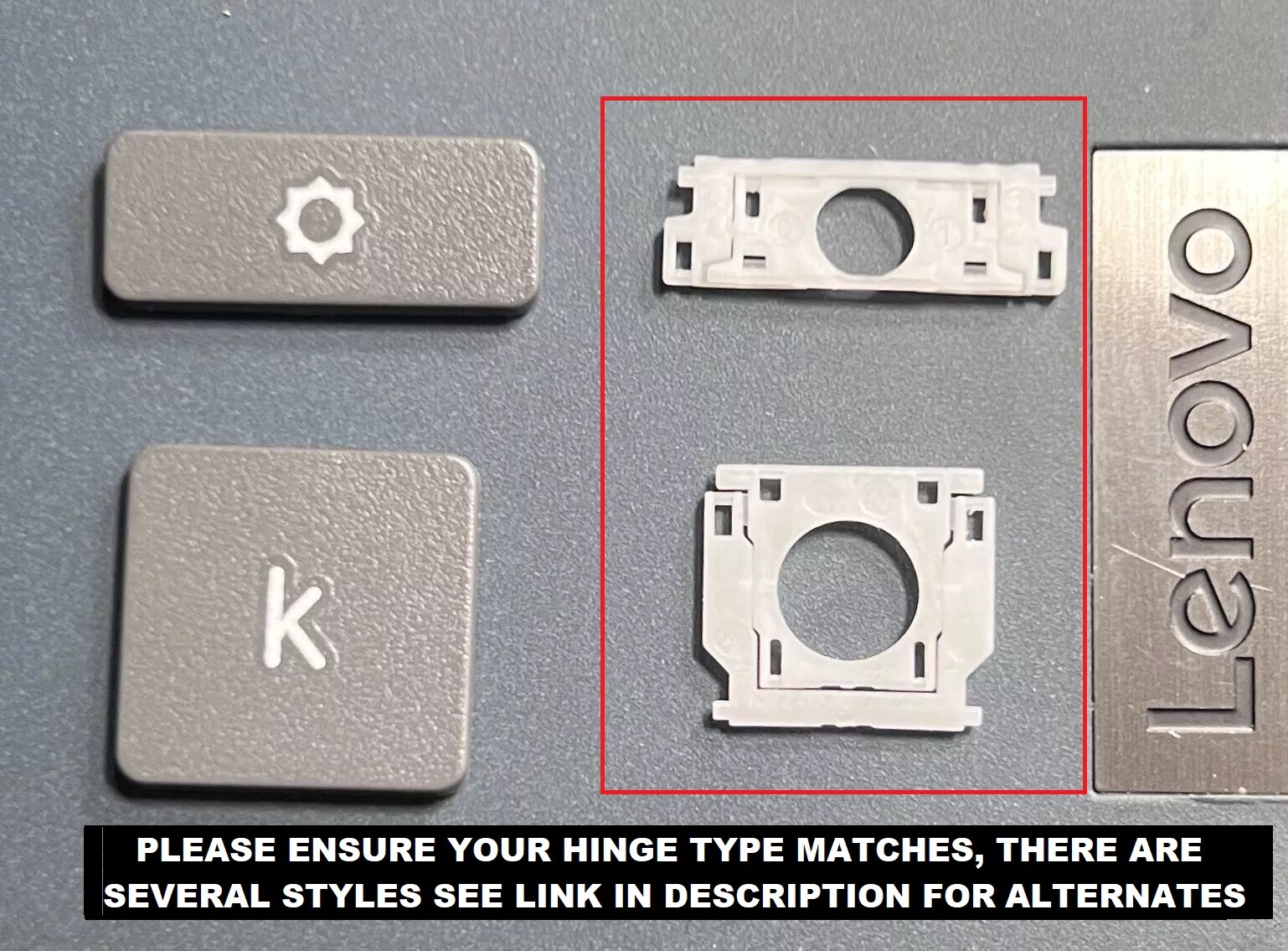 Lenovo Flex 5 Chromebook 13ITL6 | SINGLE KEYBOARD REPLACEMENT KEYS KEYCAPS