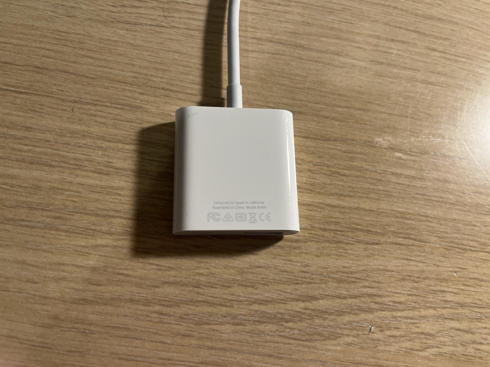 Genuine Apple Lightning to USB 3 Camera Adapter (A1619) No Box