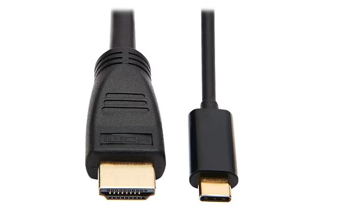 USB C to HDMI 15ft Cable USB 3.1 4K@60Hz M/M Black – video cable – NEW