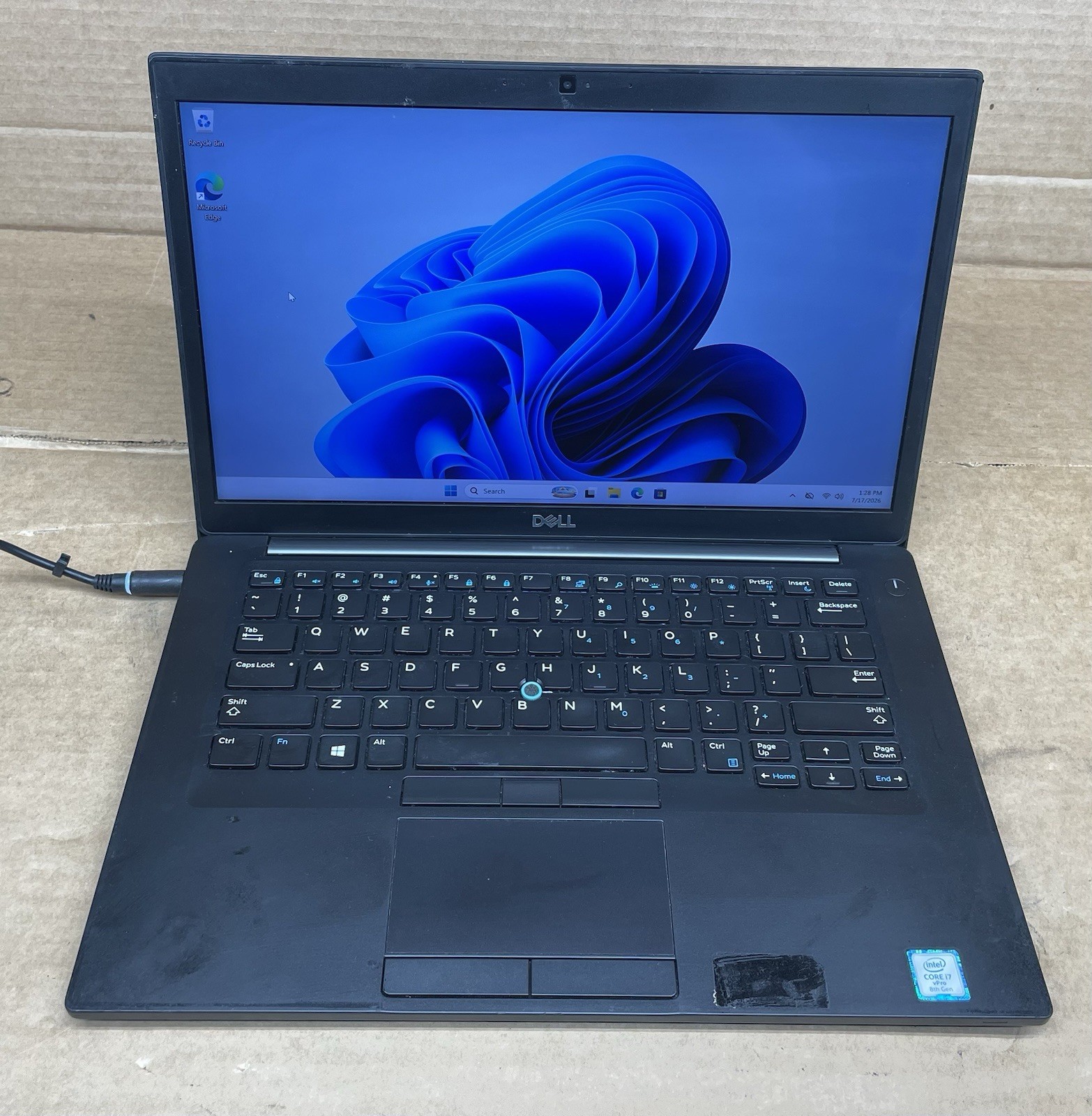 Dell Latitude 7490 Intel Core i7-8650U 16GB RAM 256GB SSD WIN 11P *NO BATTERY*